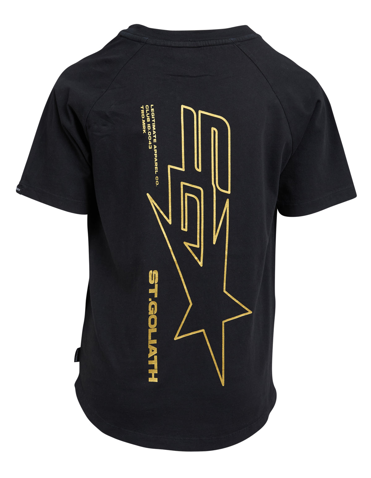 Teen Sigma Tee Washed Black