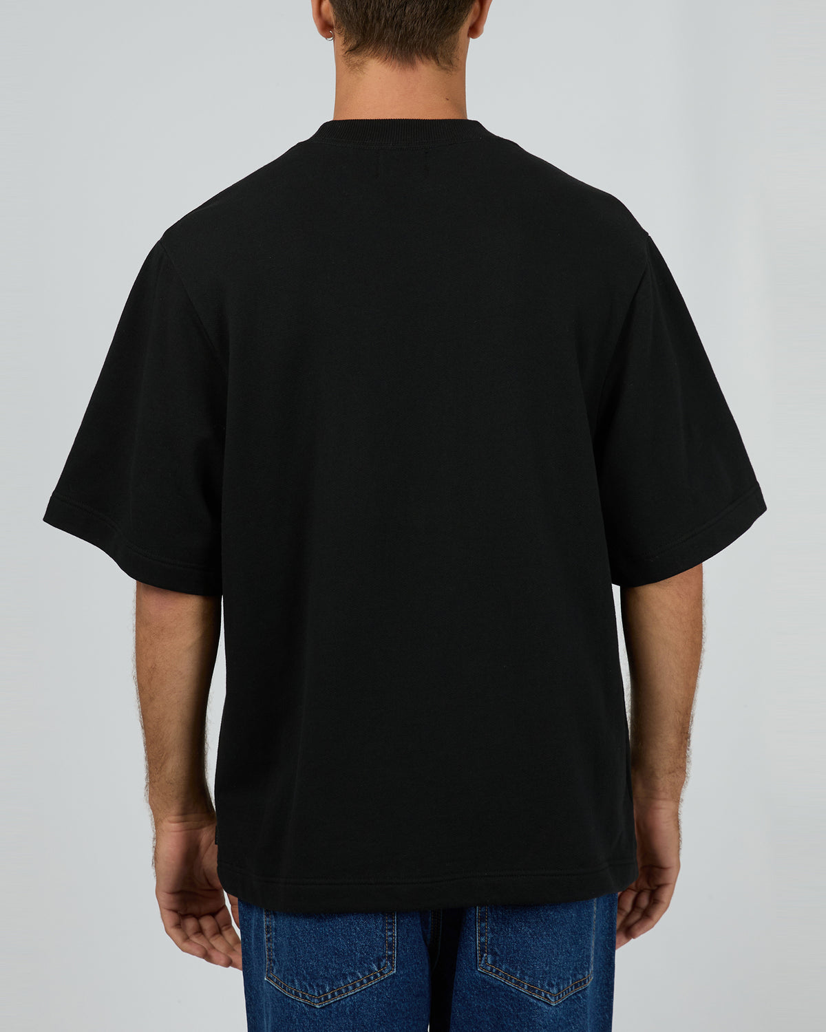 Chaos Fleece Tee Black