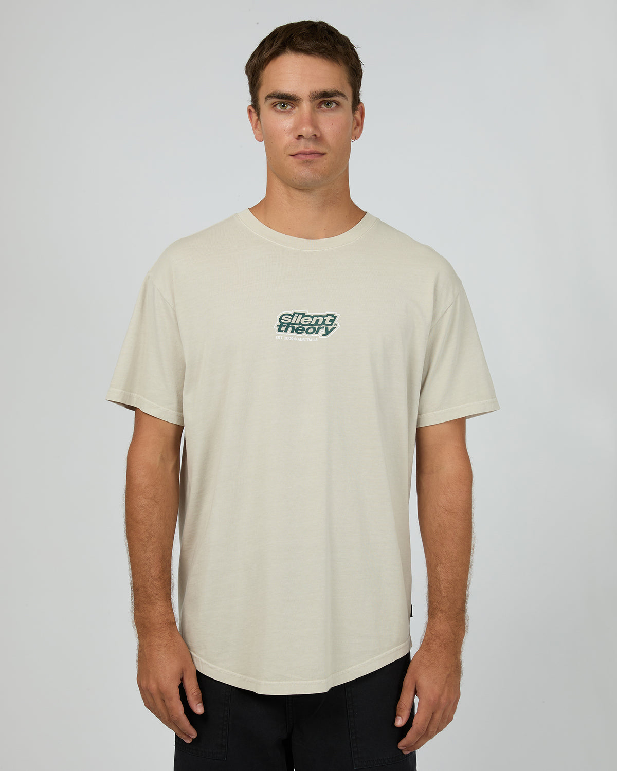 Heritage Scoop Tee Grey