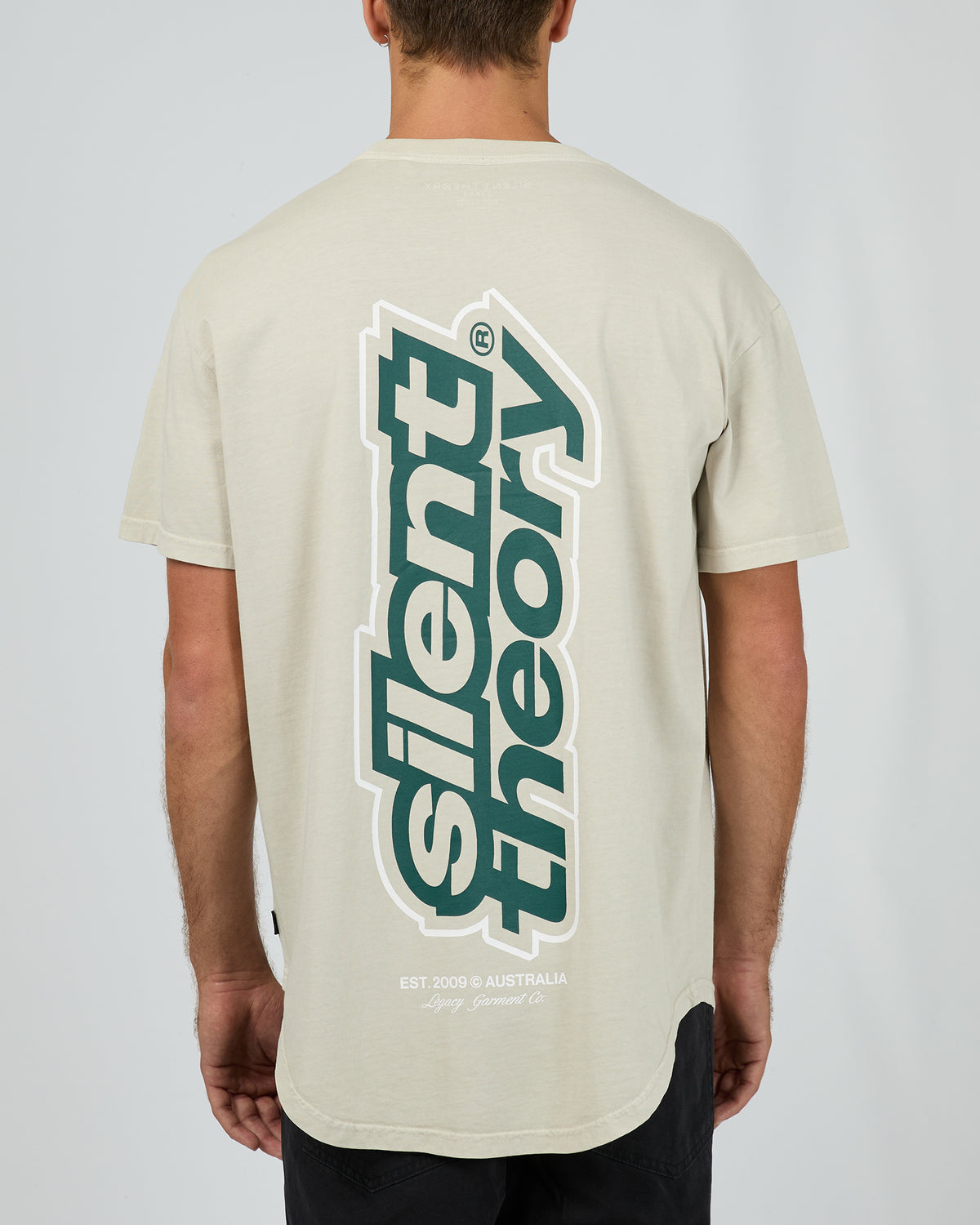 Heritage Scoop Tee Grey