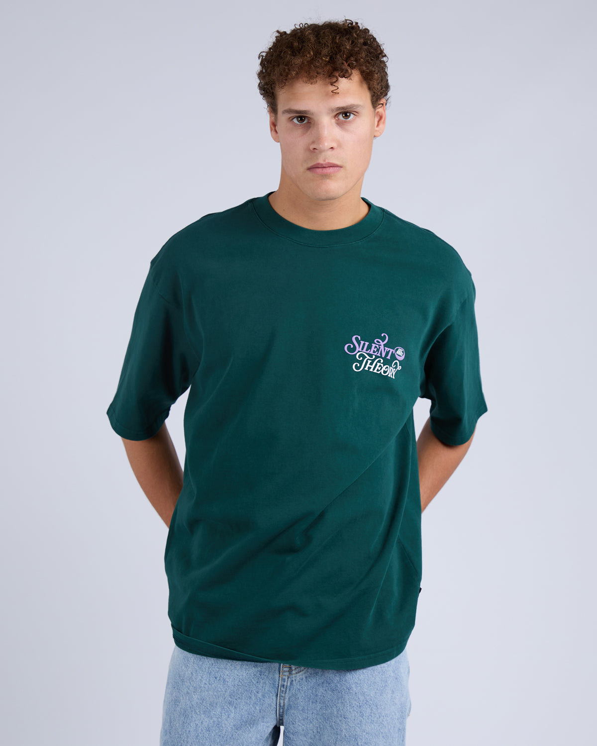 League Box Tee Pine