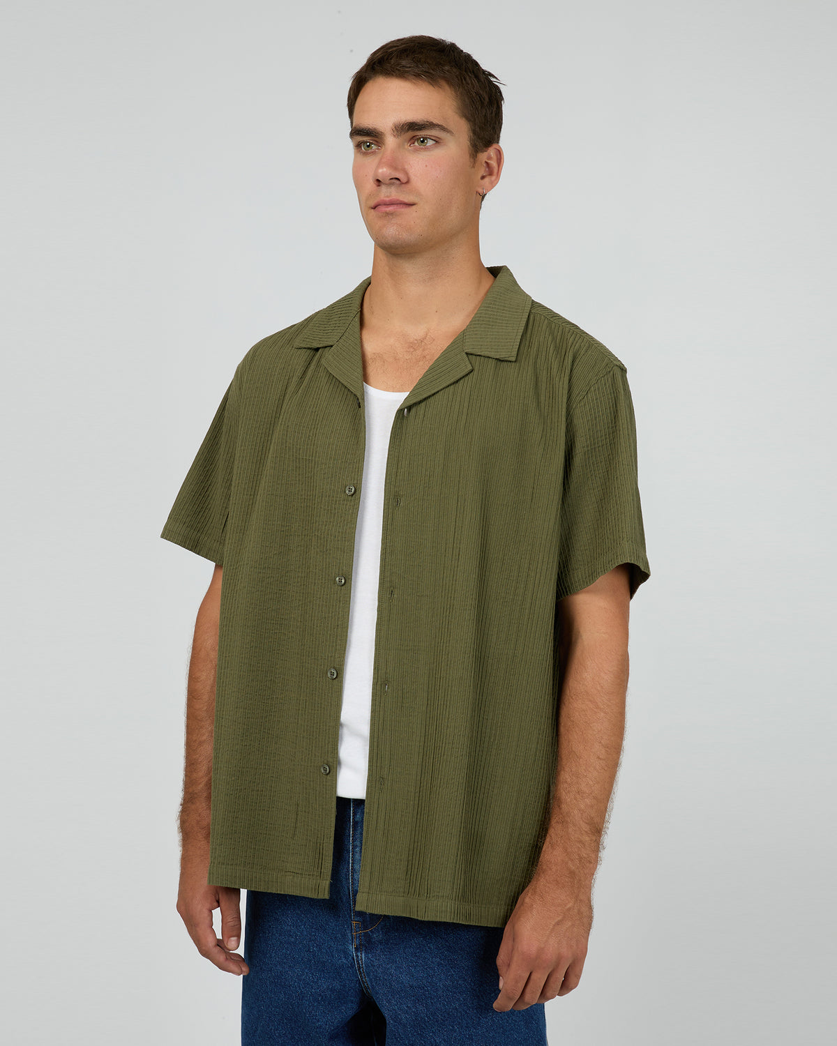 Conquor Ss Shirt Olive