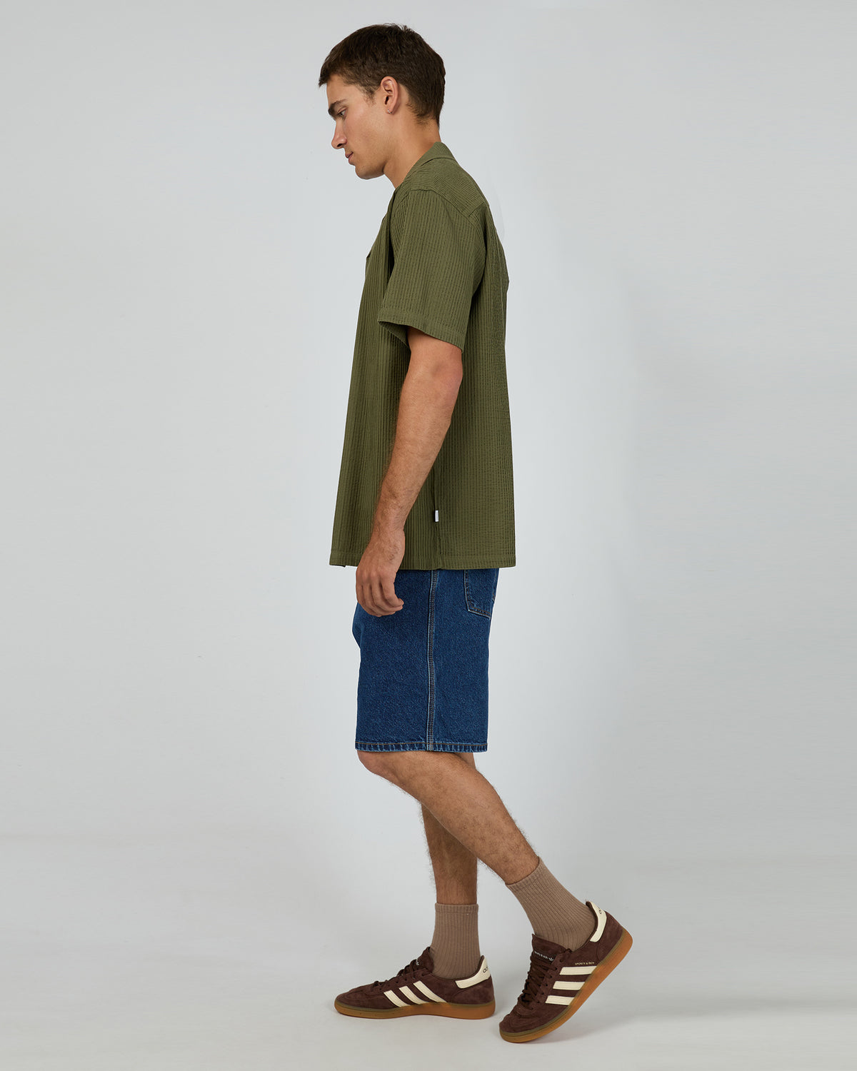Conquor Ss Shirt Olive