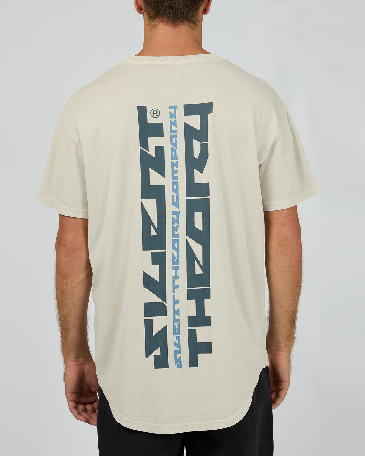 Rail Scoop Tee Grey