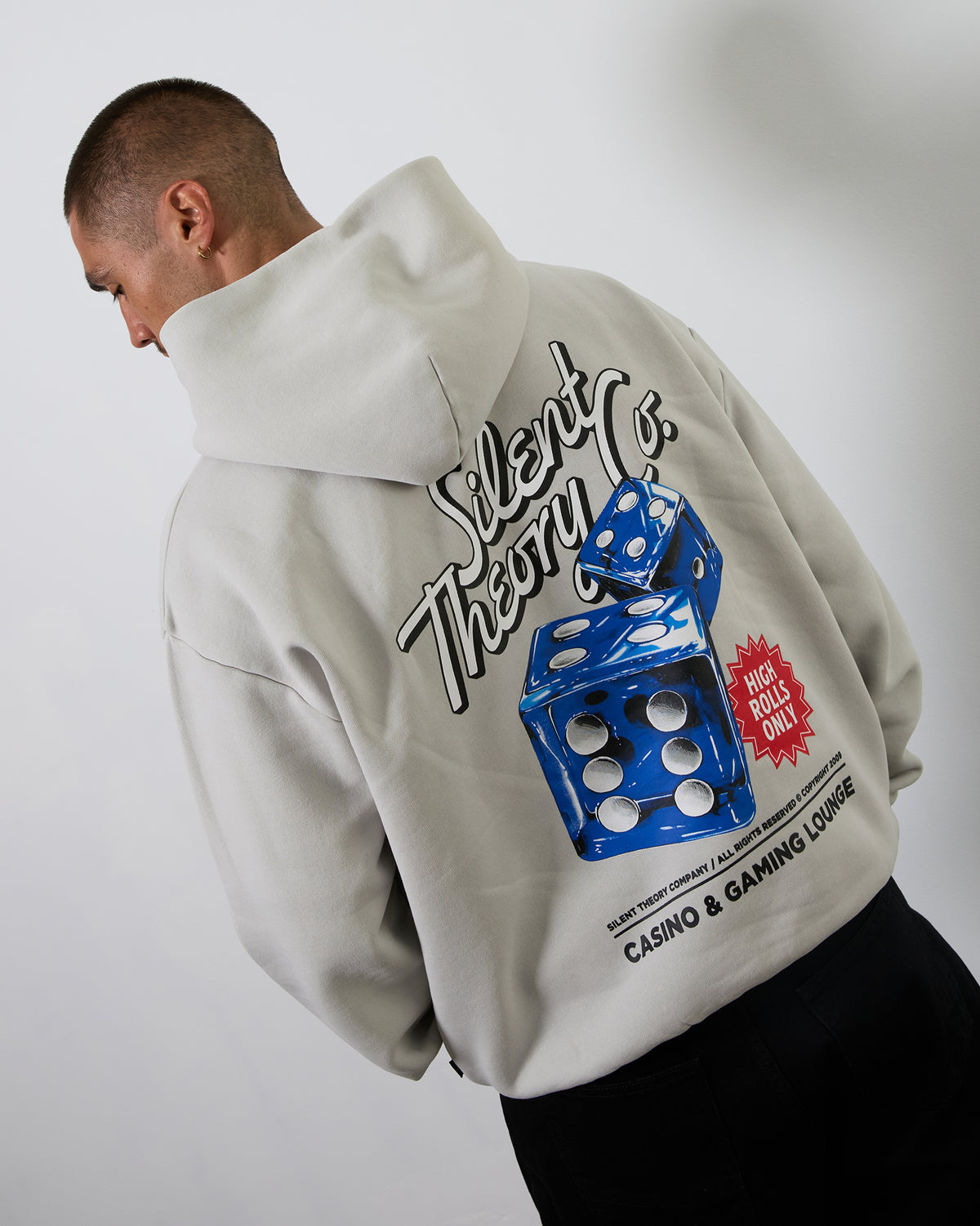 Dice Hoodie Grey