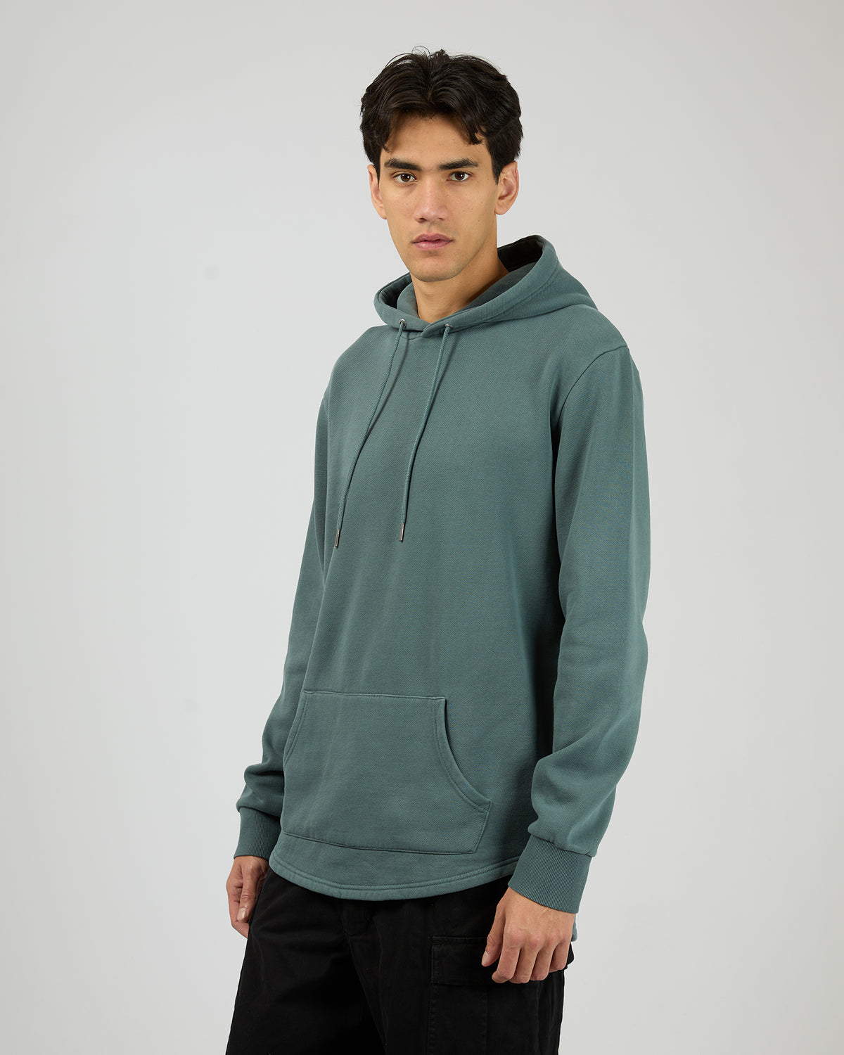 Scoop Hoodie Blue
