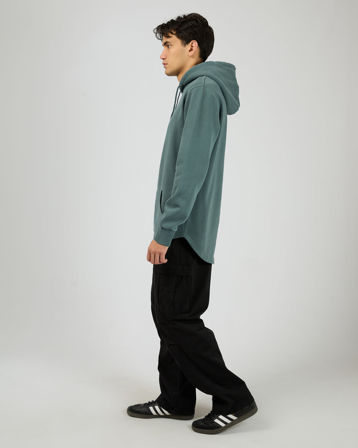 Scoop Hoodie Blue