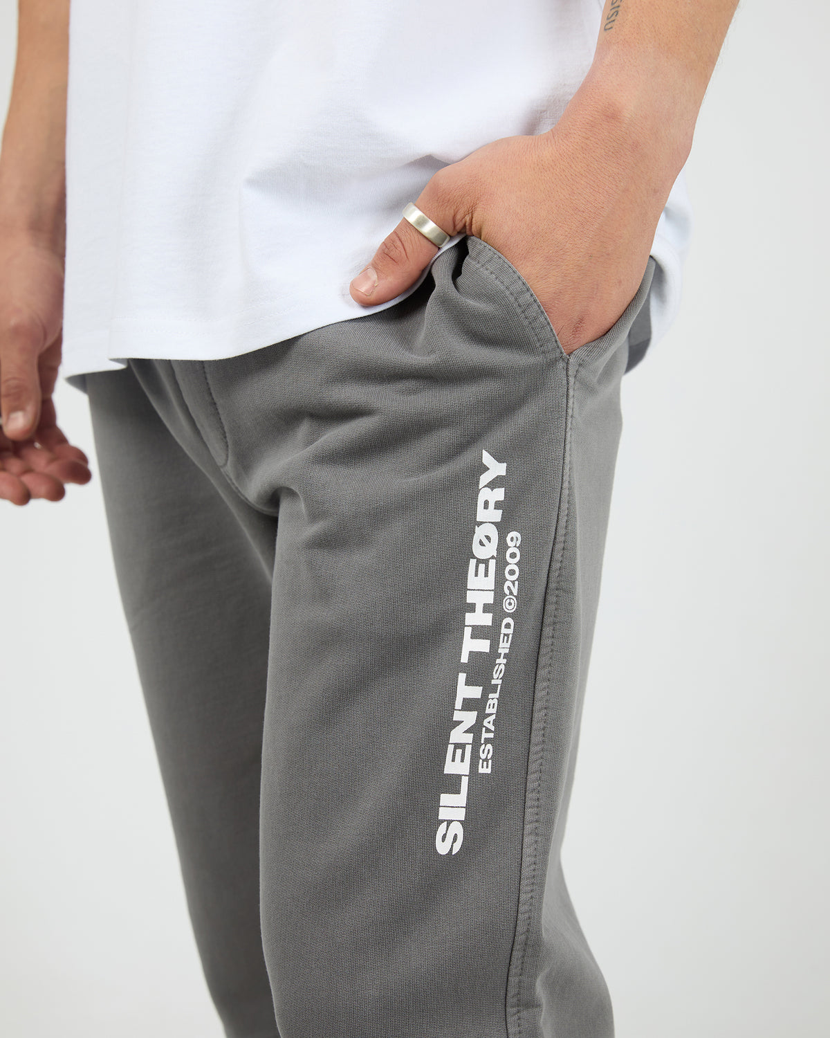 Pigment Fleece Pant Charcoal