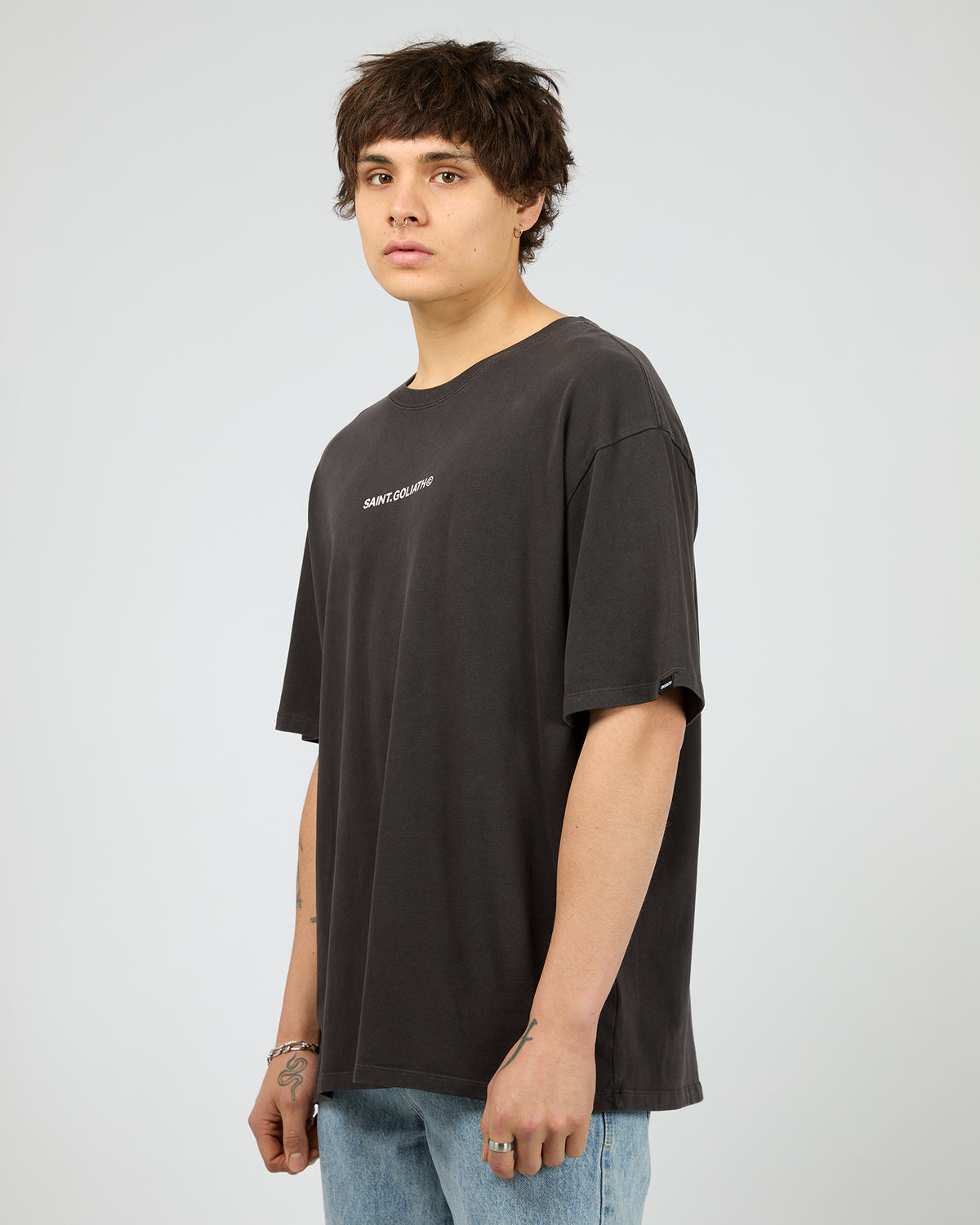 Id Tee Washed Black