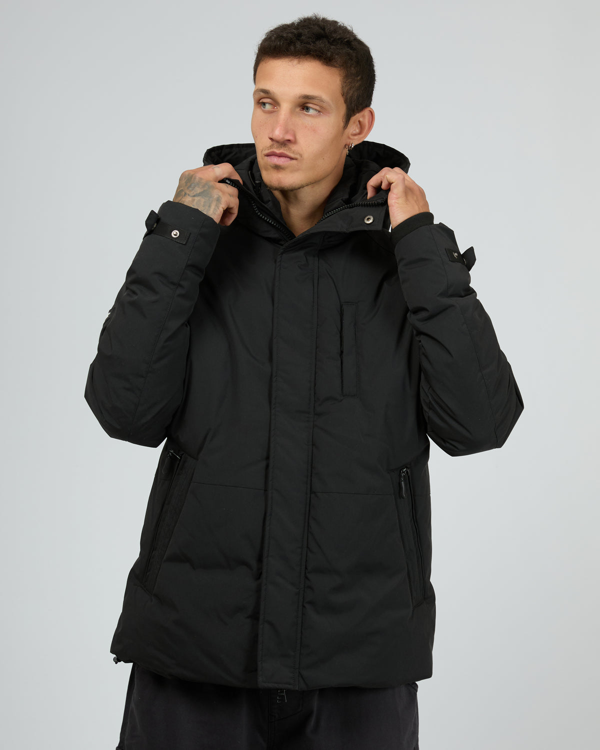 Hex Jacket Black