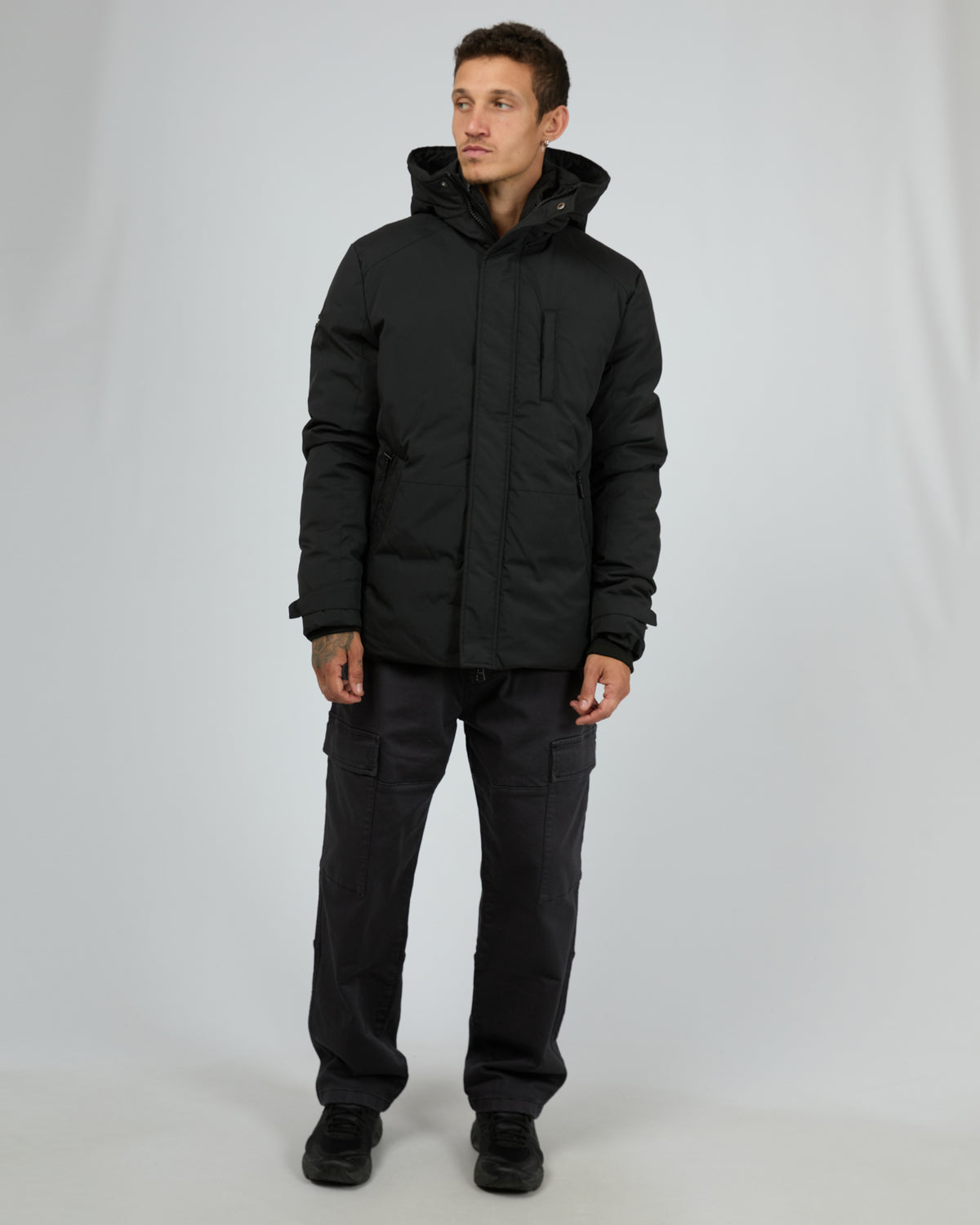 Hex Jacket Black