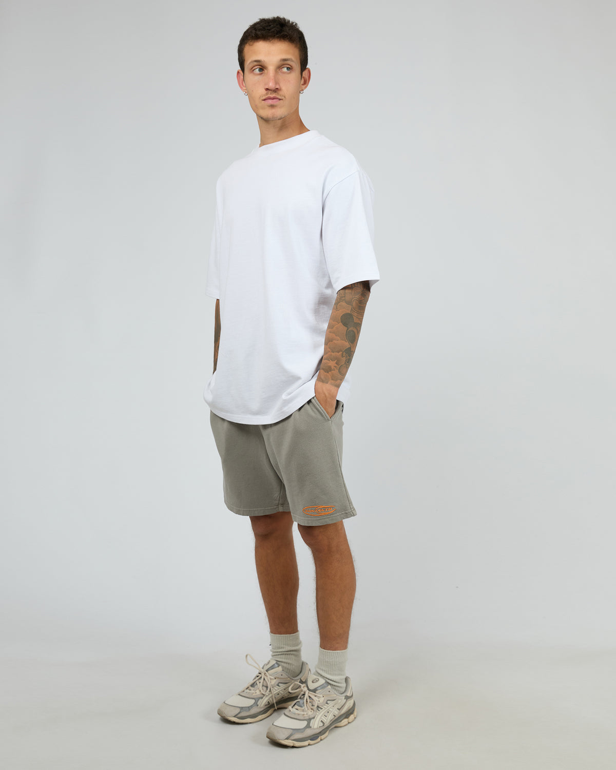 Supernova Fleece Short Grey