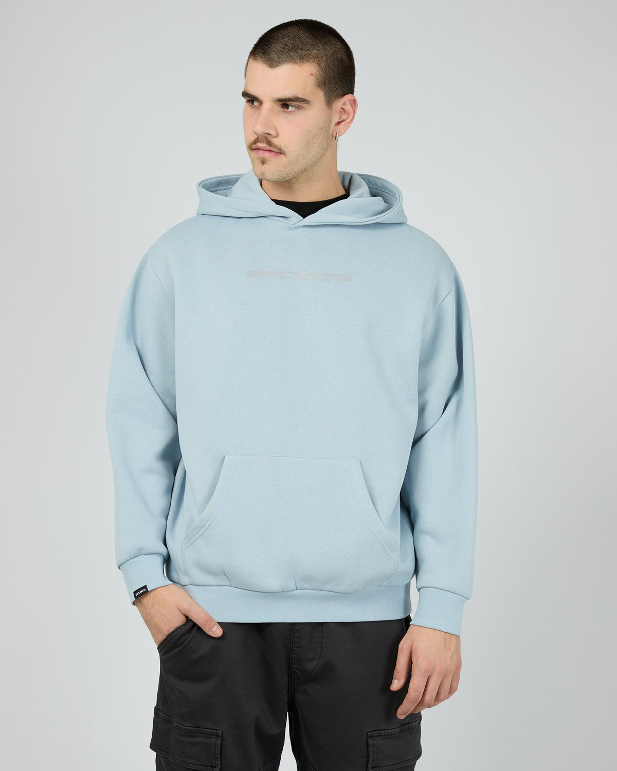Pacer Reflective Hoodie Blue