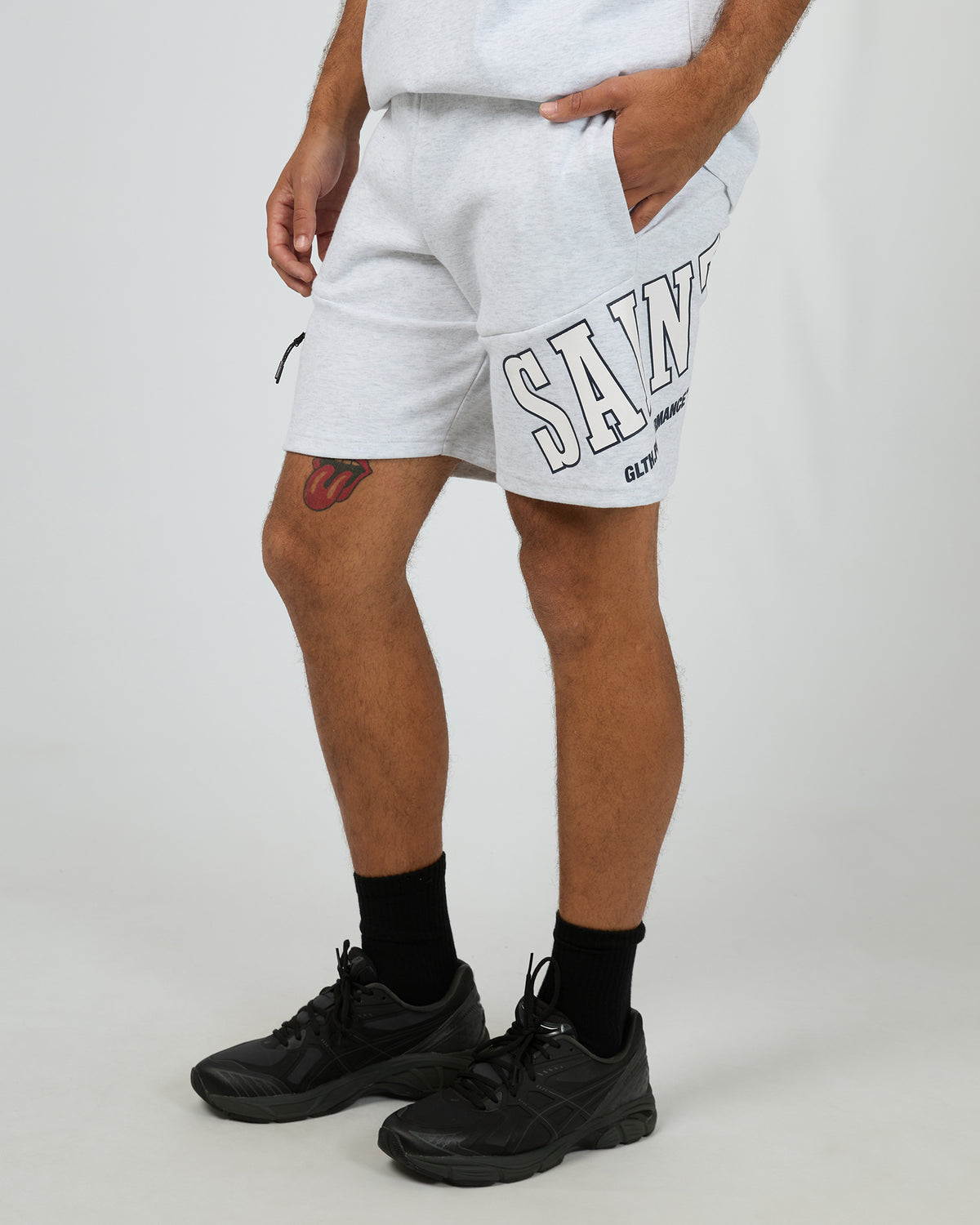 Baseline Short Grey Marle