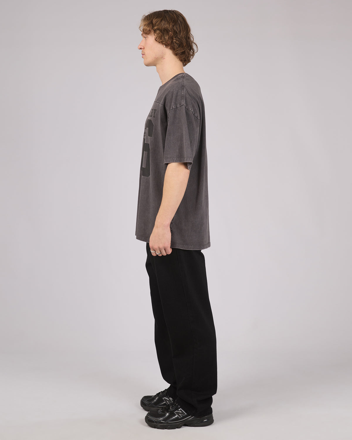 Nth Valley Tee Washed Black