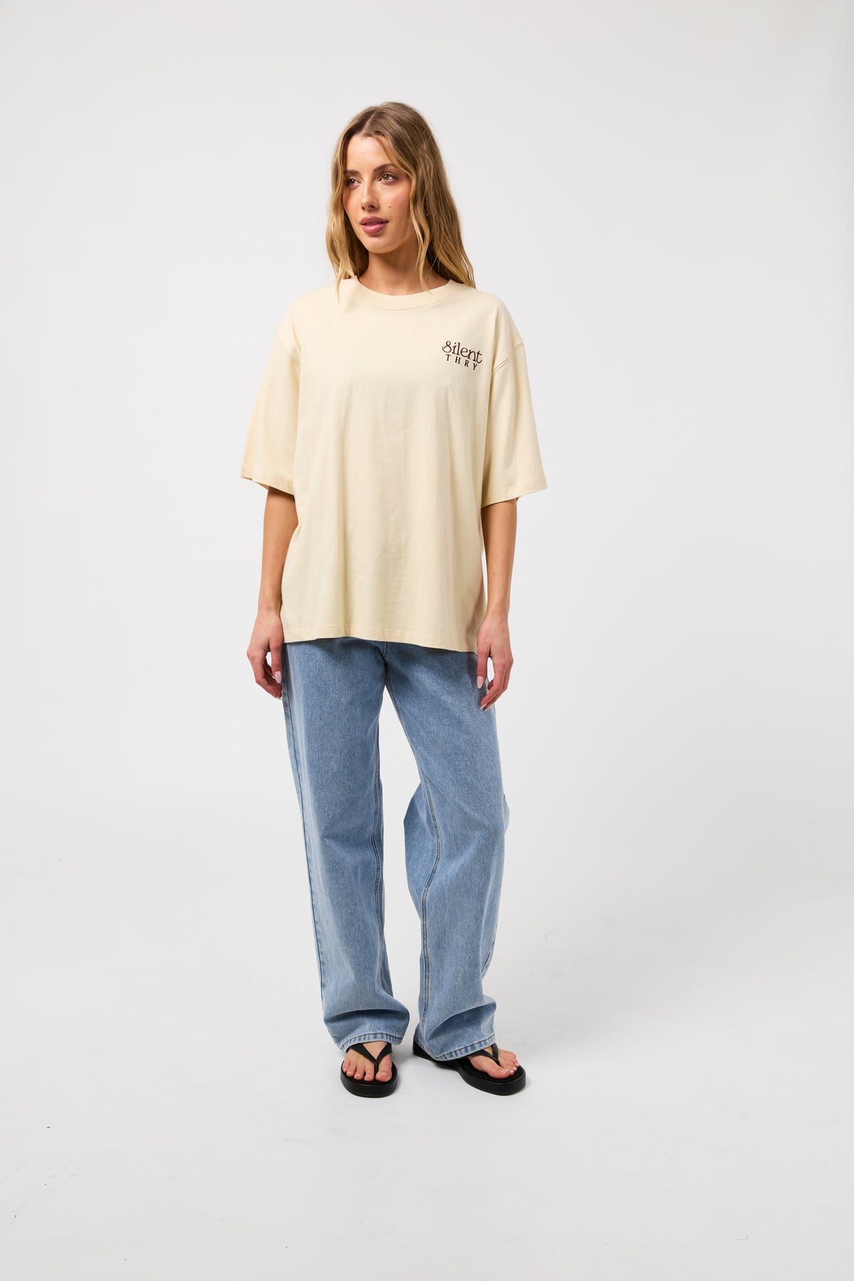 Dreams Oversized Tee Butter