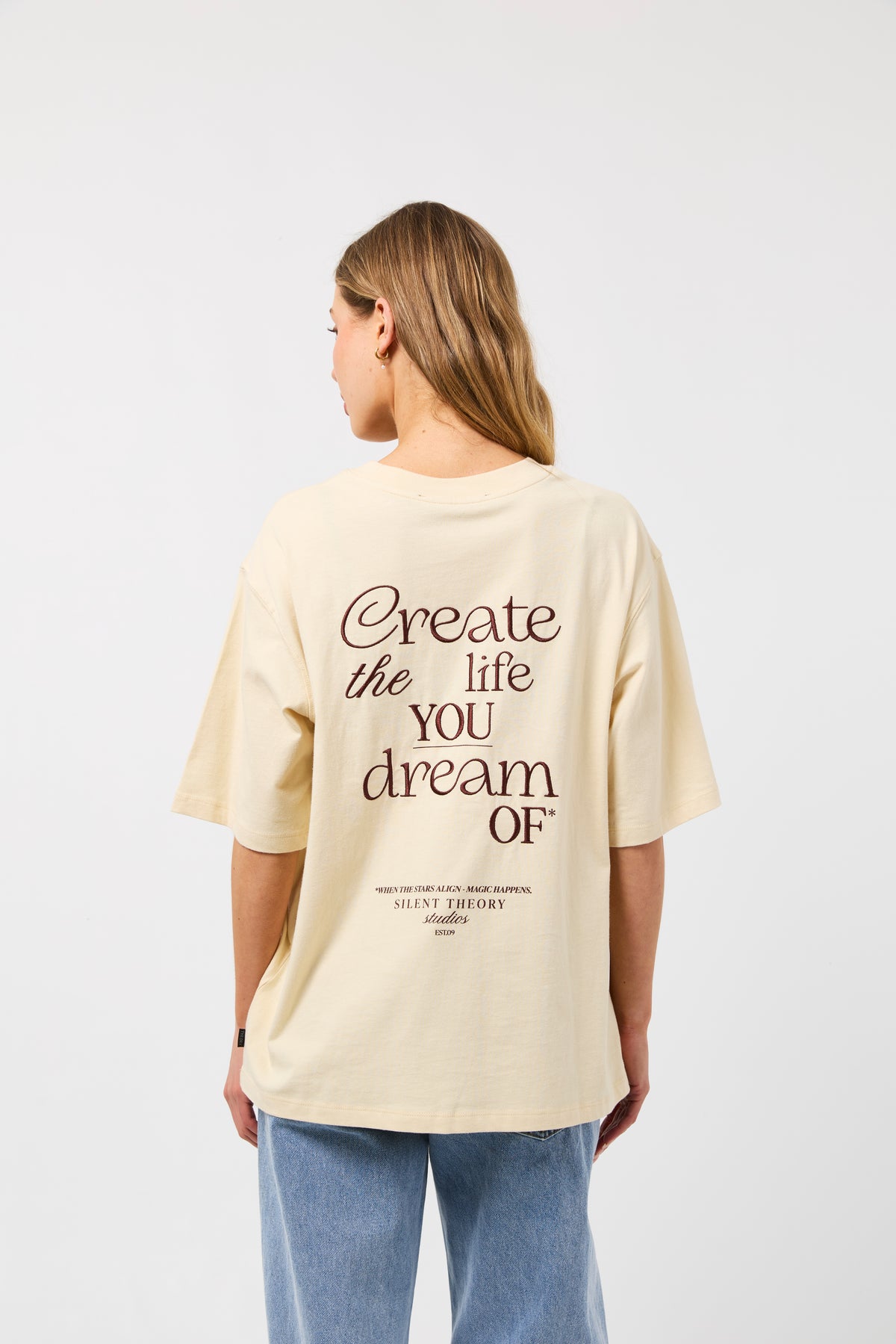Dreams Oversized Tee Butter