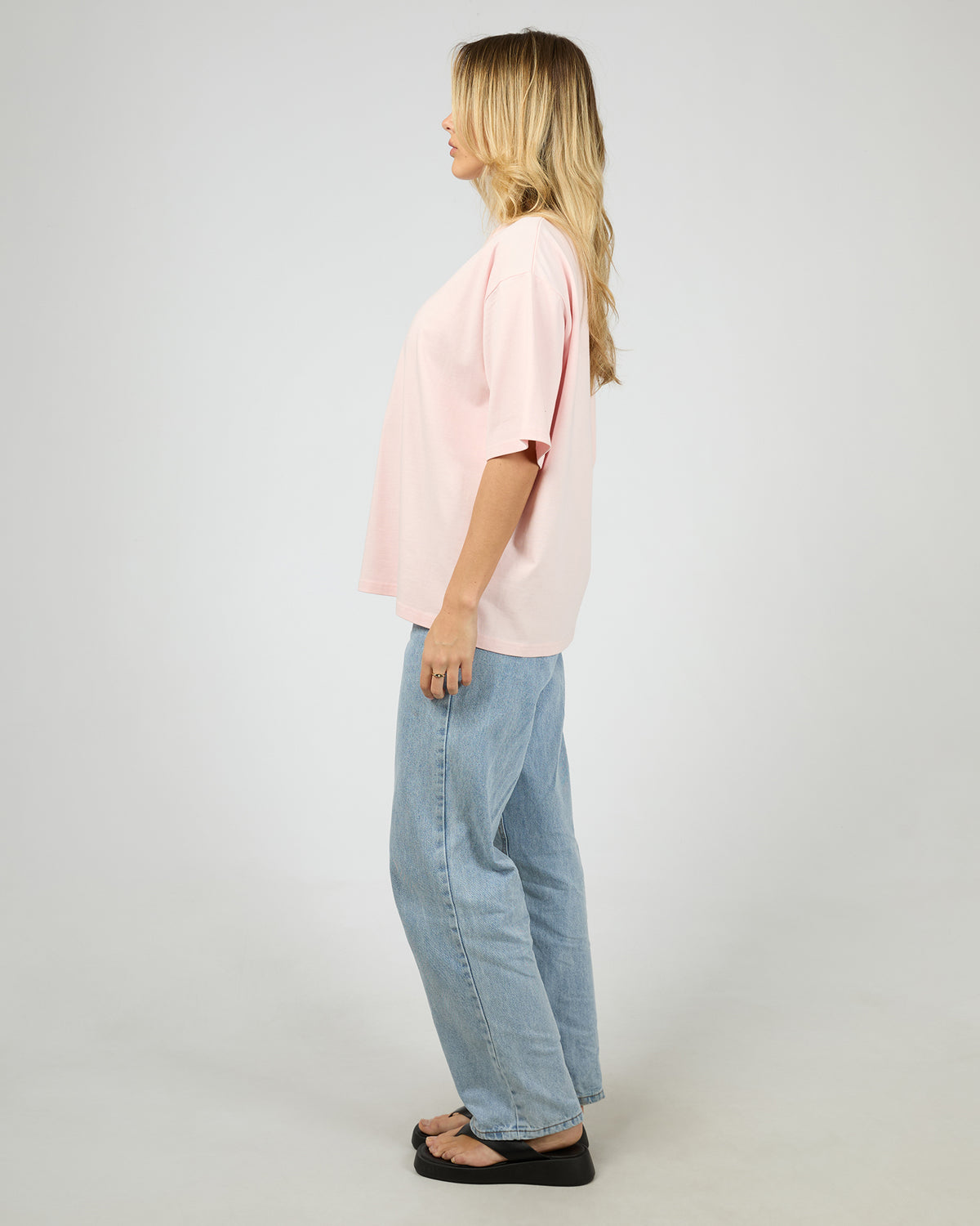 Core Oversized Tee Blush