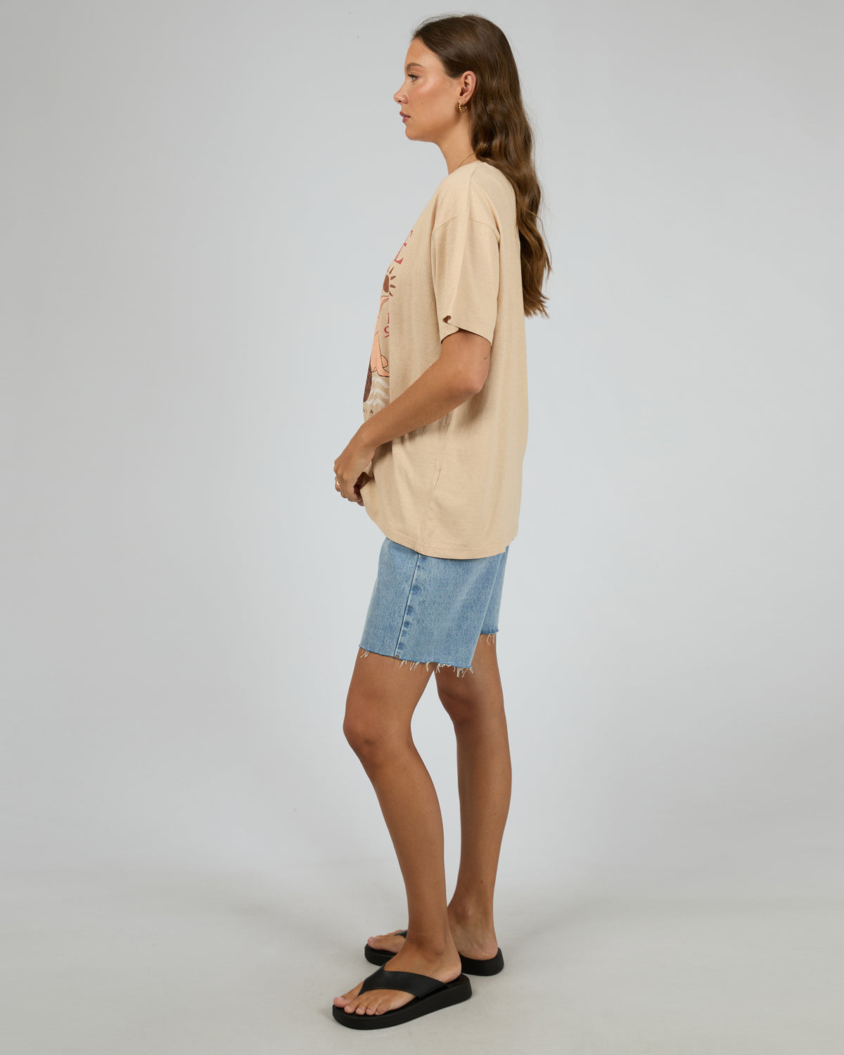 Serene Oversized Tee Oat