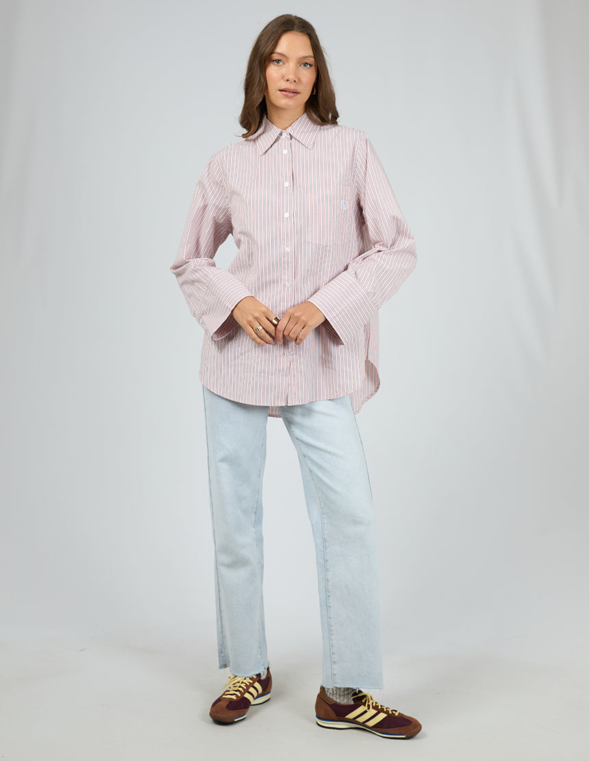 Kai Long Sleeve Shirt Stripe