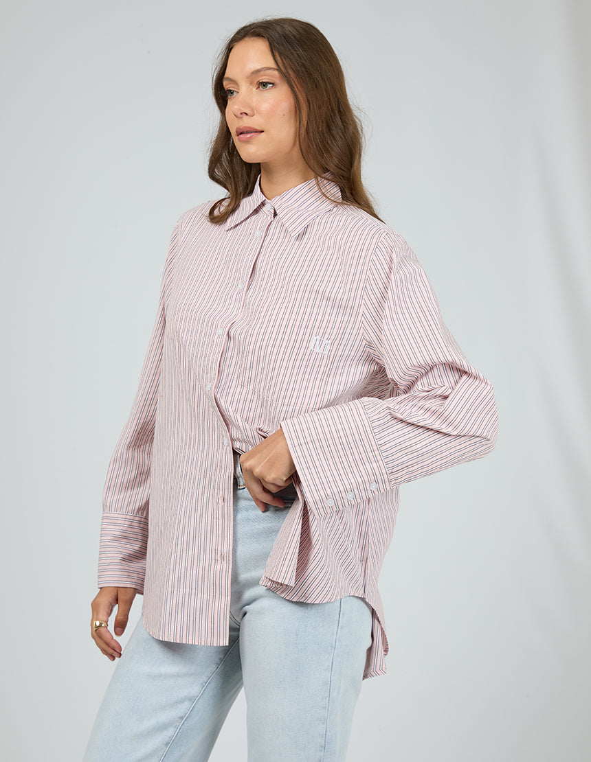 Kai Long Sleeve Shirt Stripe