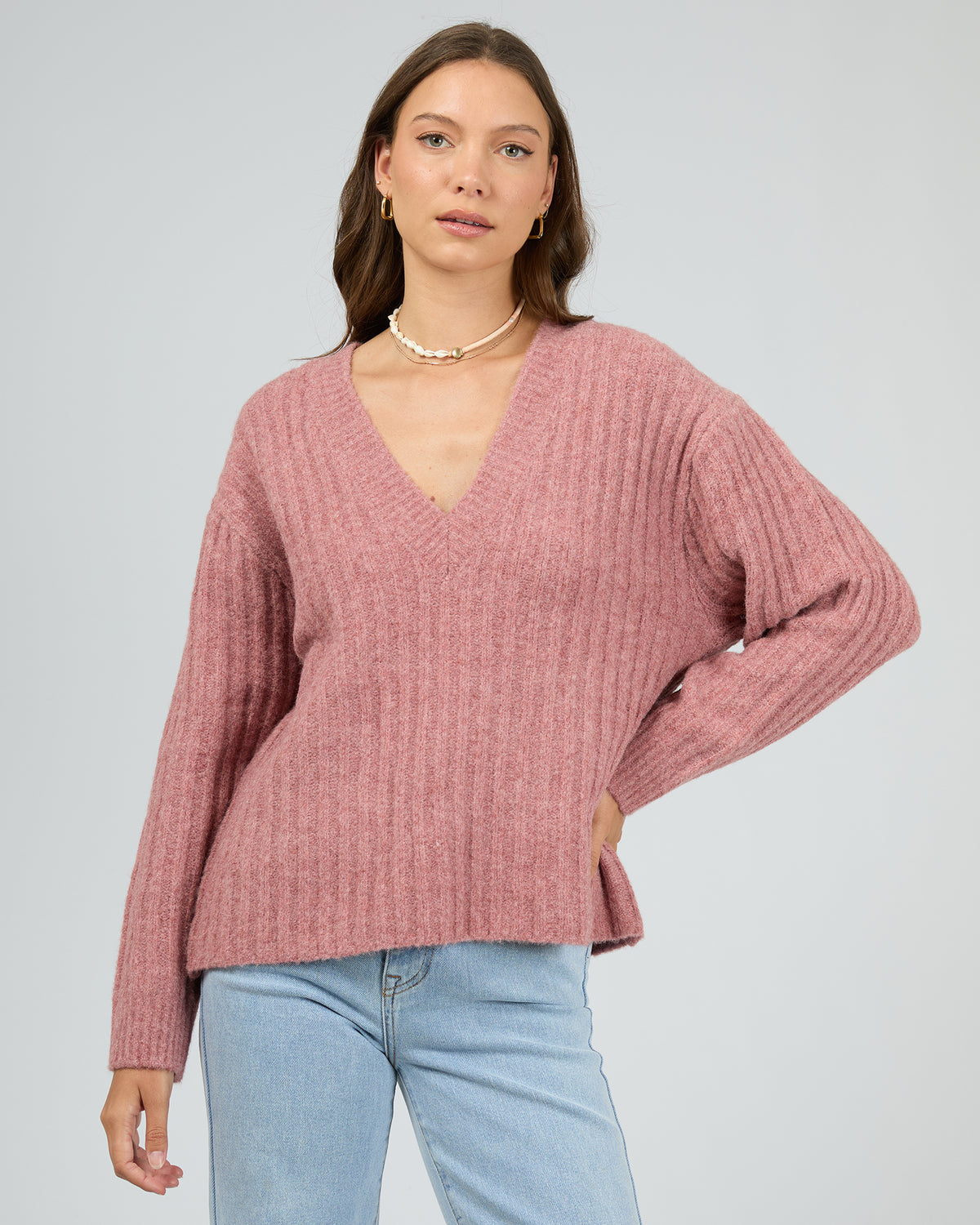 Clara Knit Quartz Pink
