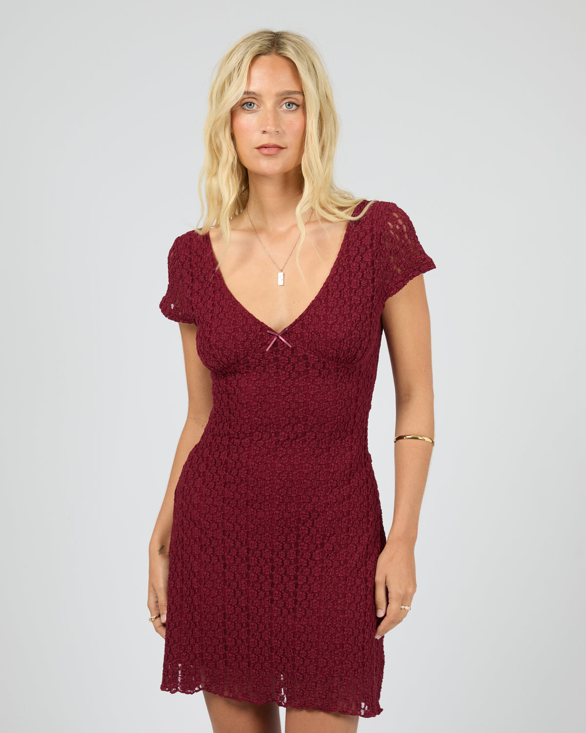Andie Mini Dress Plum