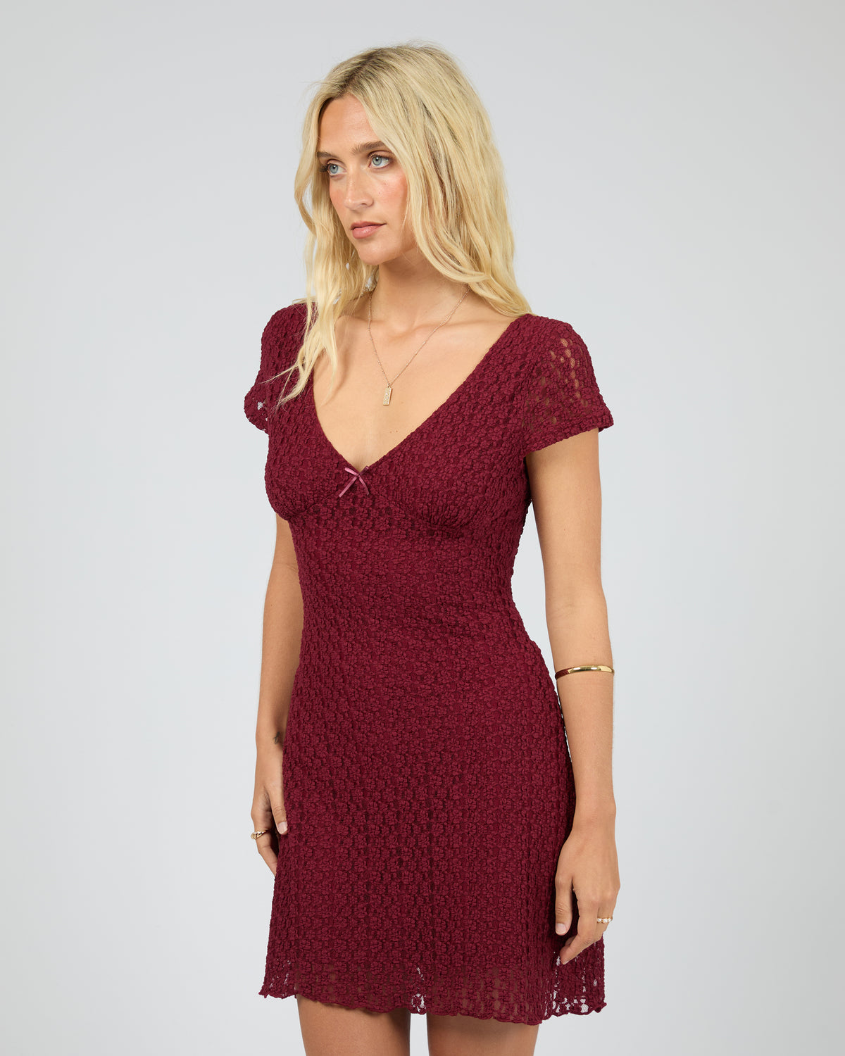 Andie Mini Dress Plum