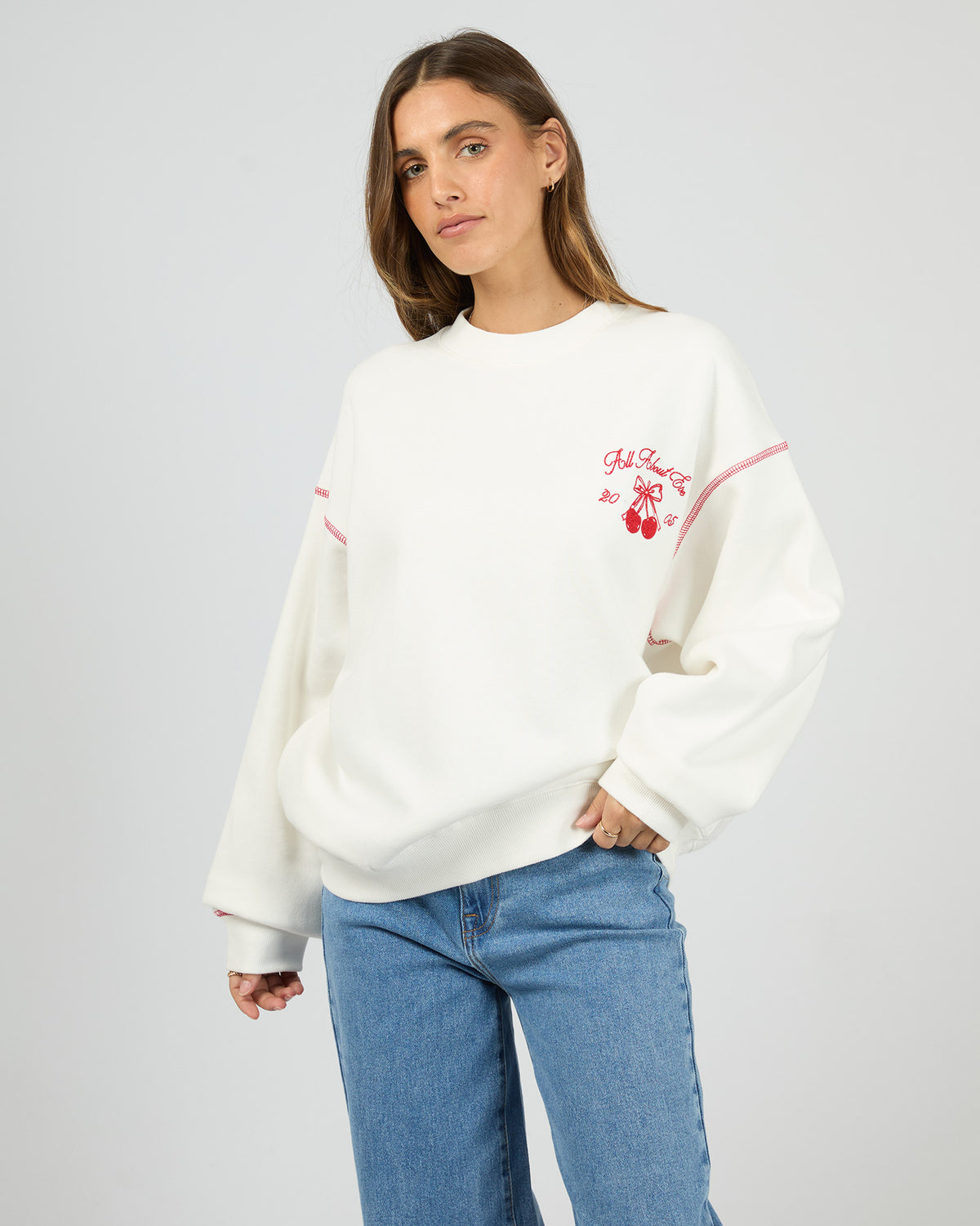 Dolce Box Crew Vintage White