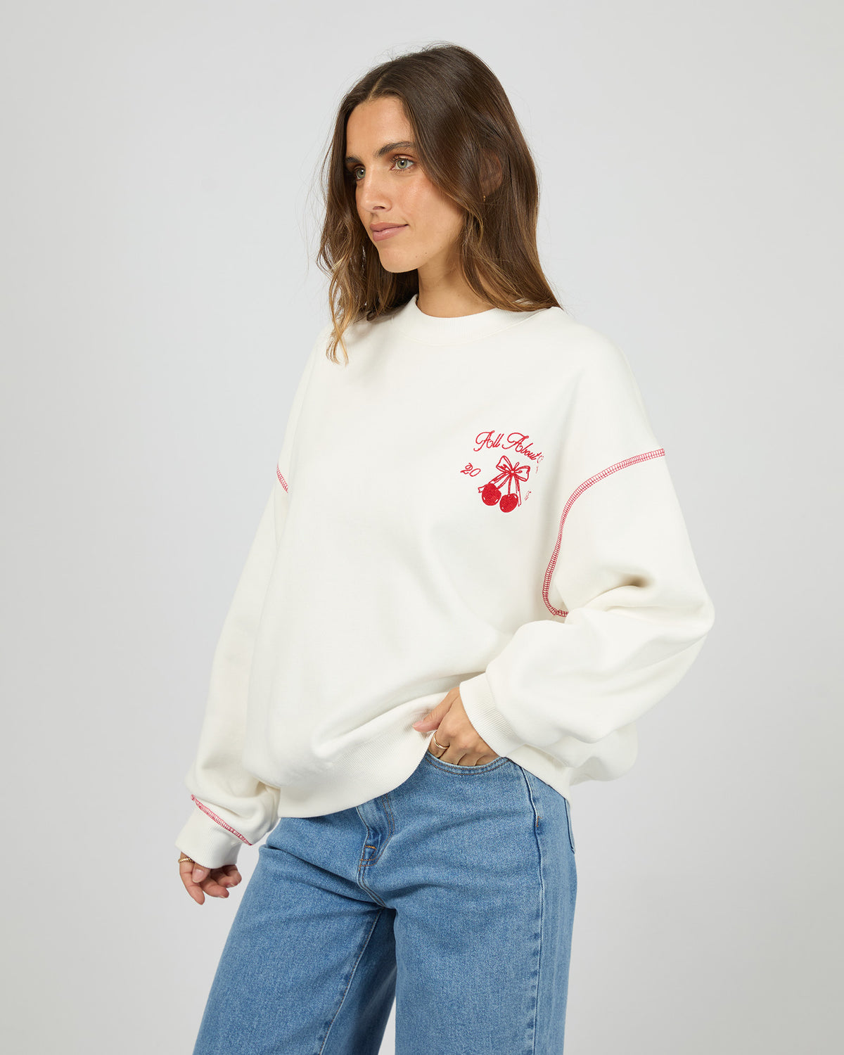 Dolce Box Crew Vintage White