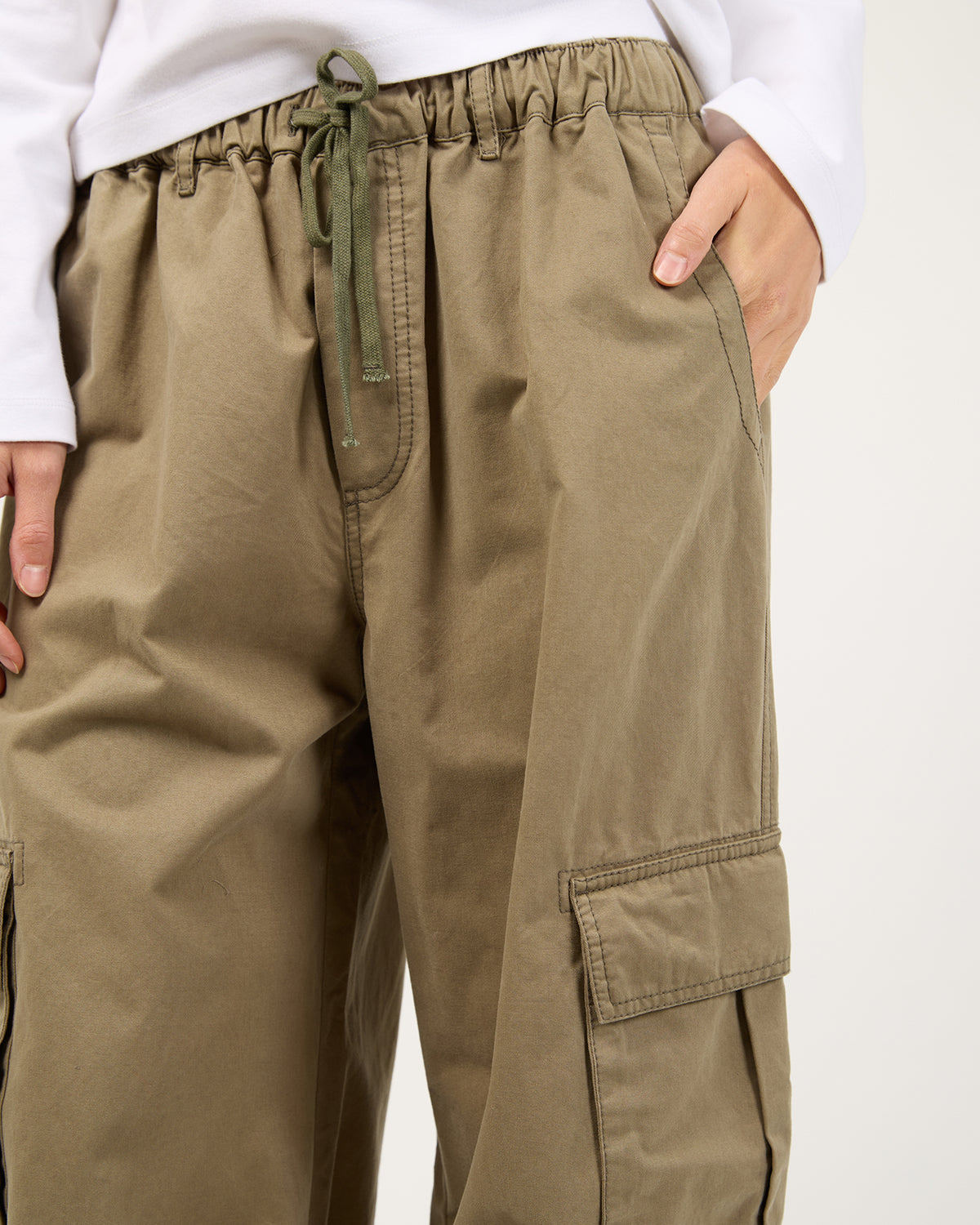 Leo Cargo Pant Khaki
