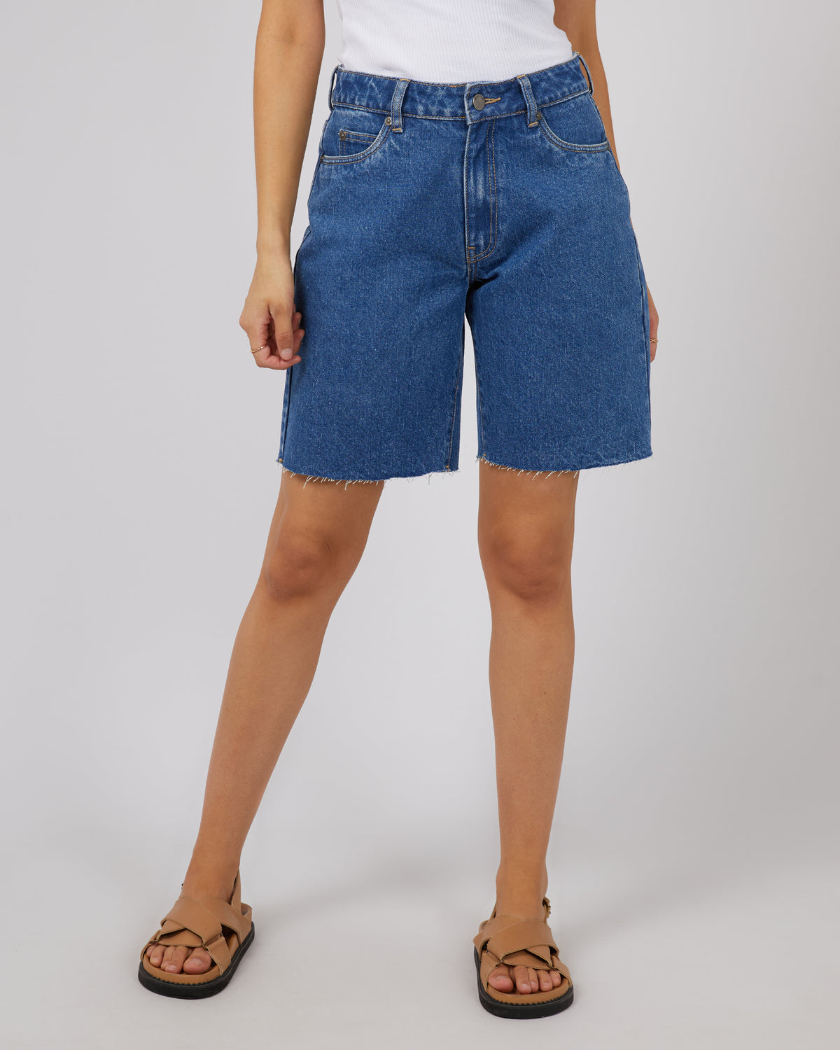 Lexie Denim Jort Heritage Blue
