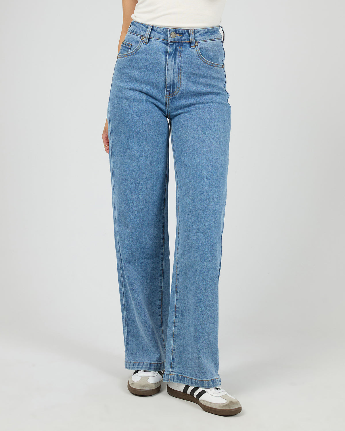 Jacqui Wide Leg Light Blue