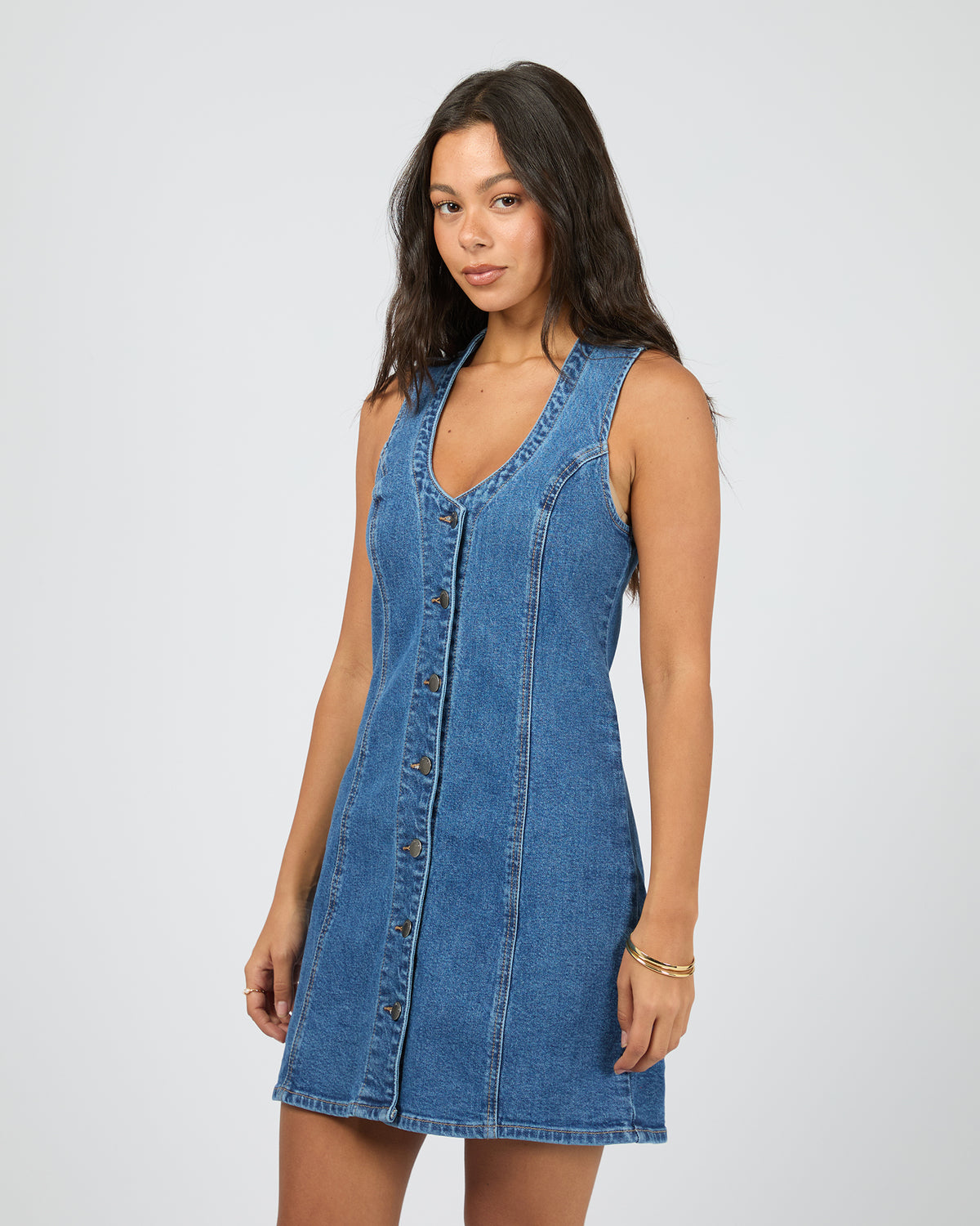 Peta Mini Dress Heritage Blue