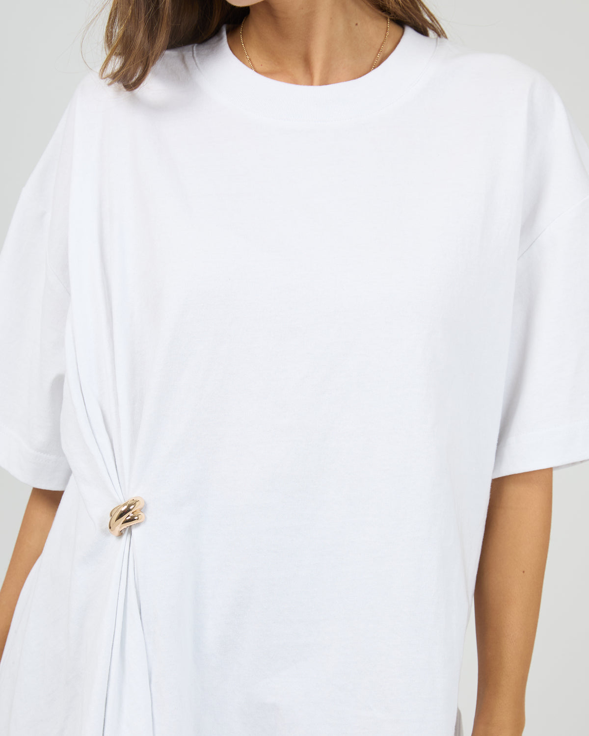 Aae Liv Gather Tee White