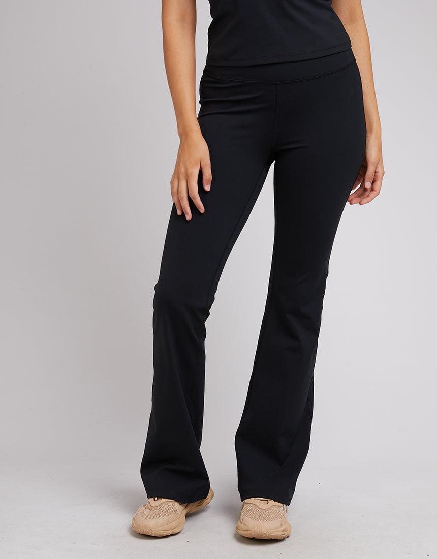 All About Eve-Active Flare Legging Black-Edge Clothing
