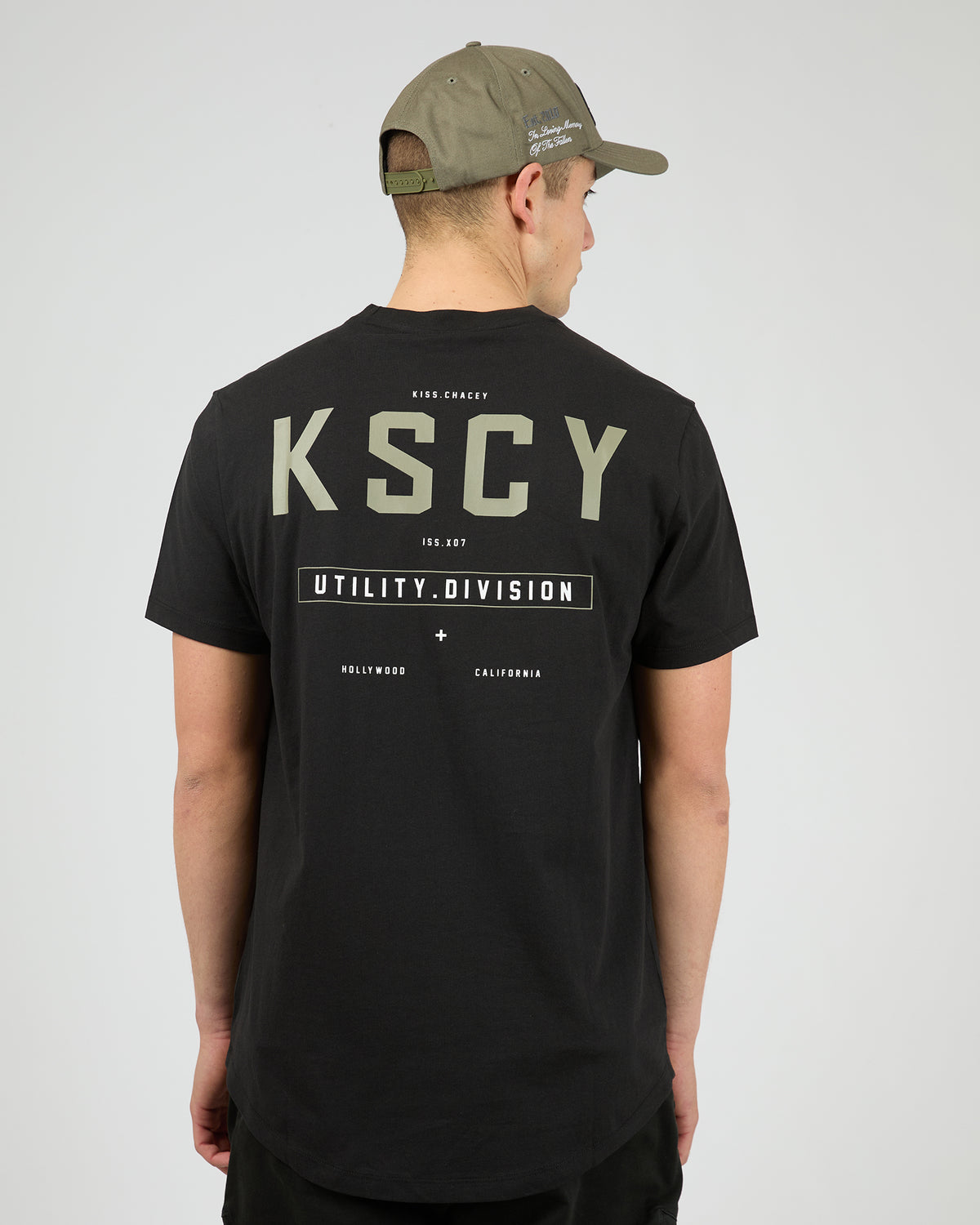 Division Dual Curved Tee Black