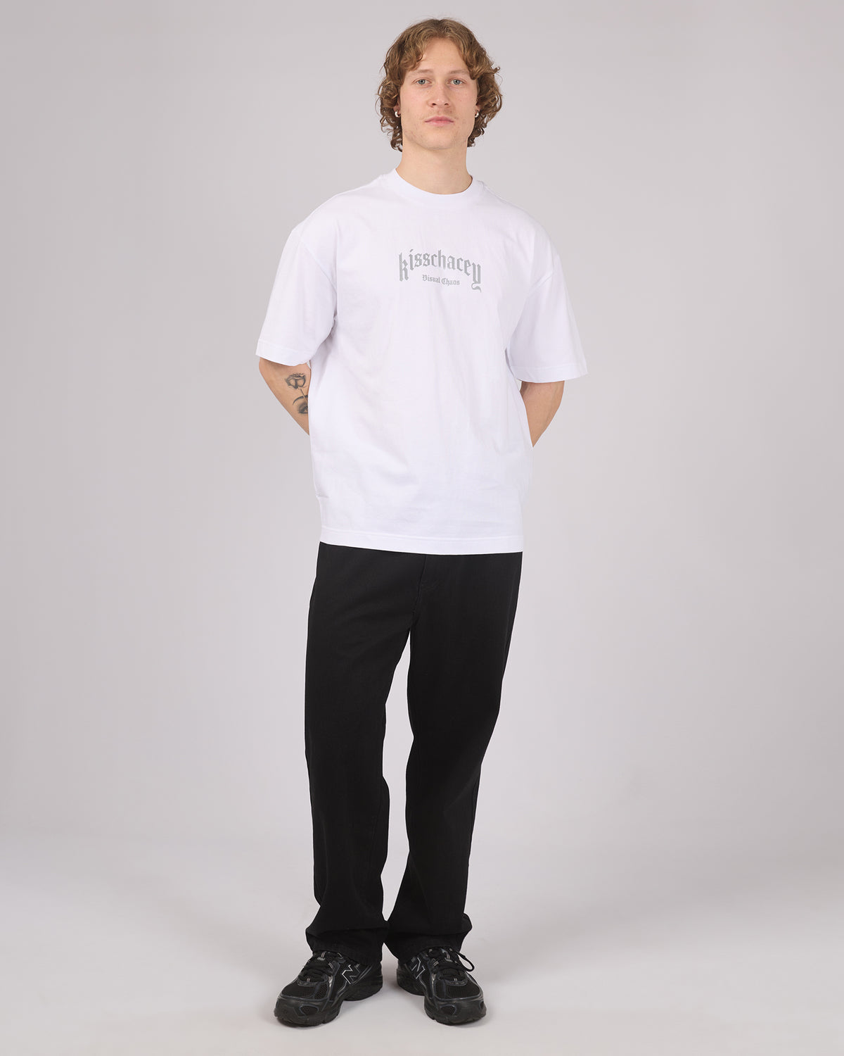 Obliteration Street Tee White