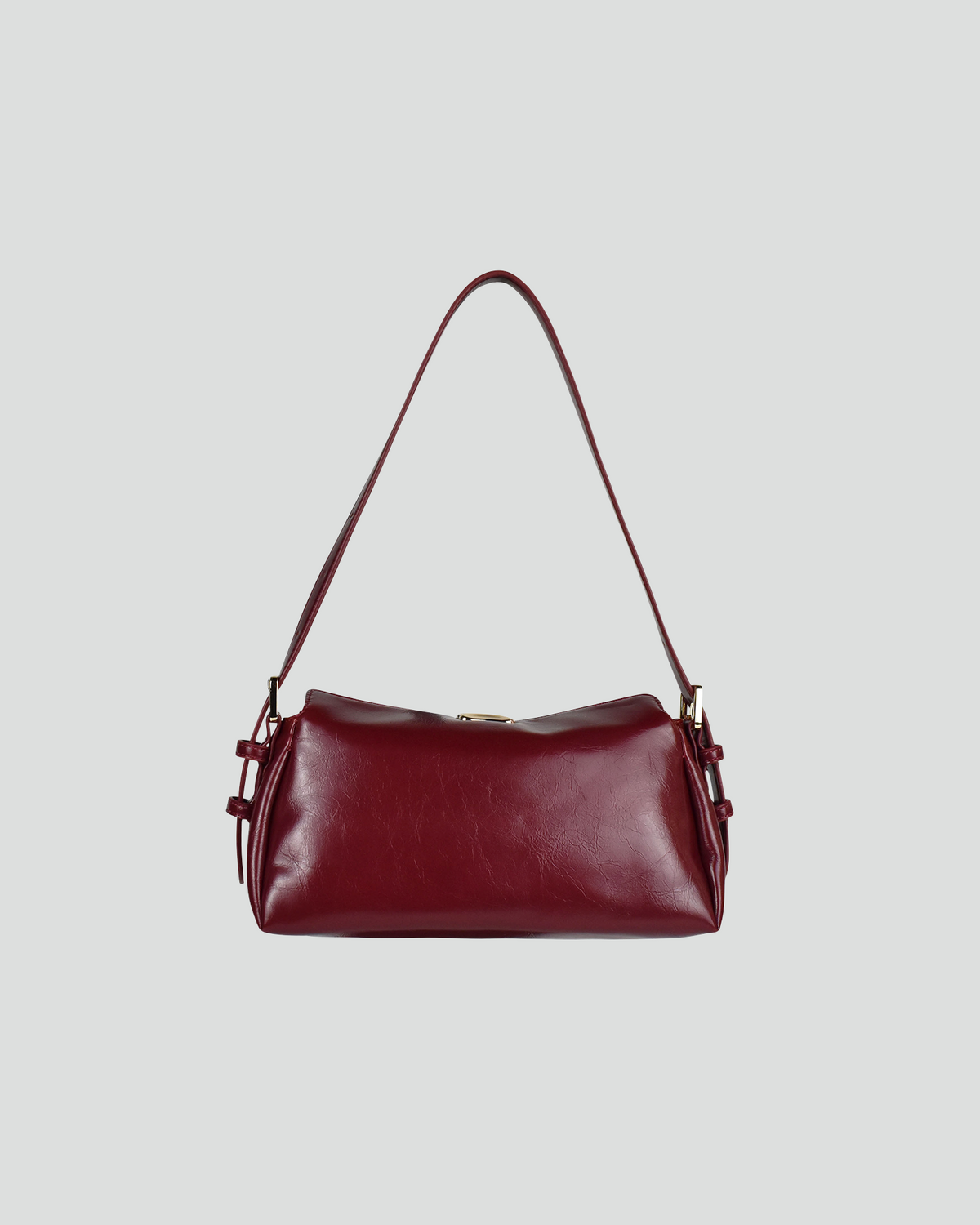 Rachel Shoulder Bag Cherry Crinkle