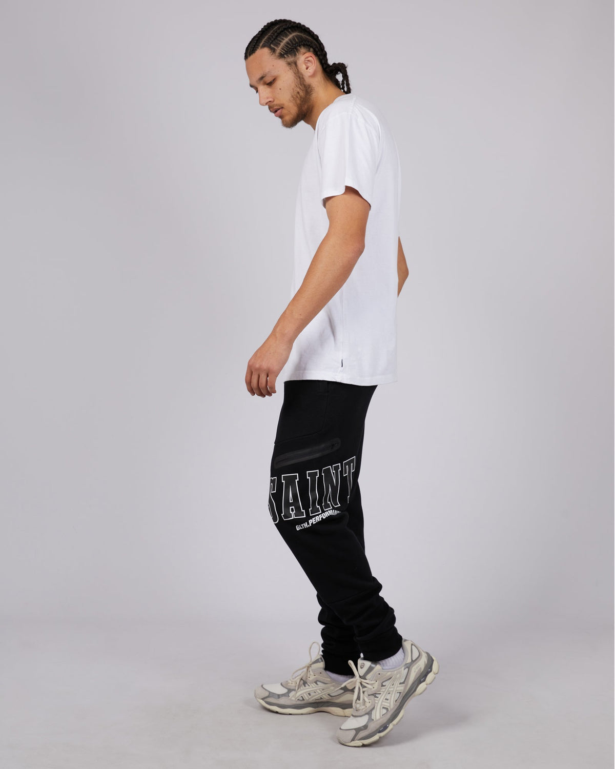 St. Goliath-Baseline Pant Black-Edge Clothing