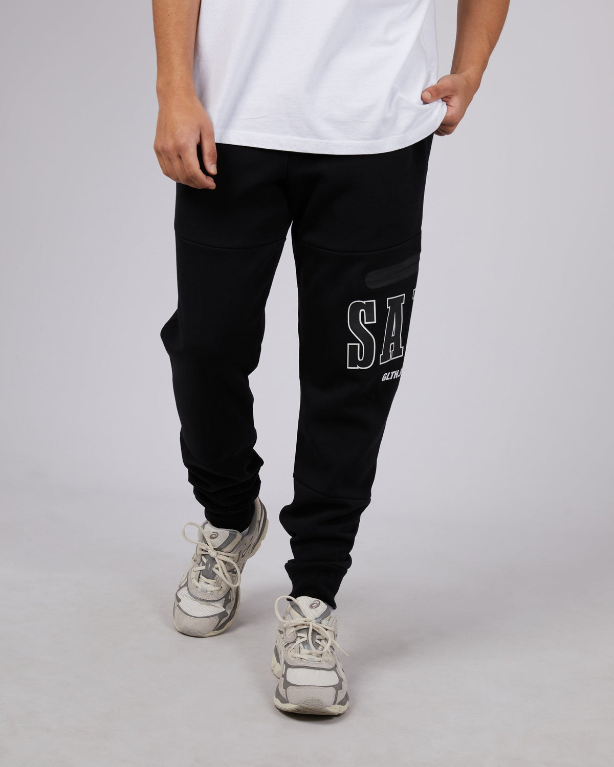 St. Goliath-Baseline Pant Black-Edge Clothing