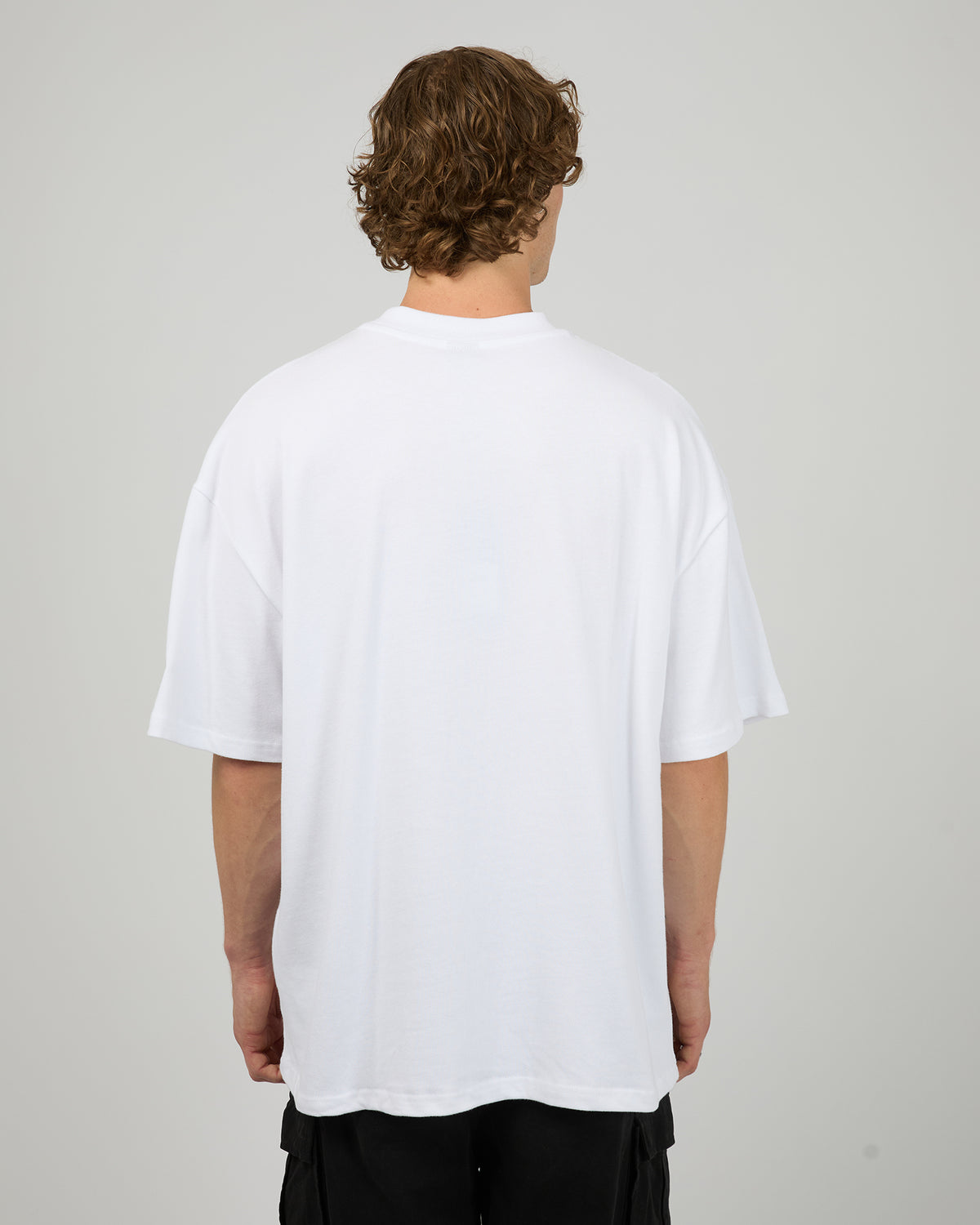 Drivetrain Heavy Weight Tee White