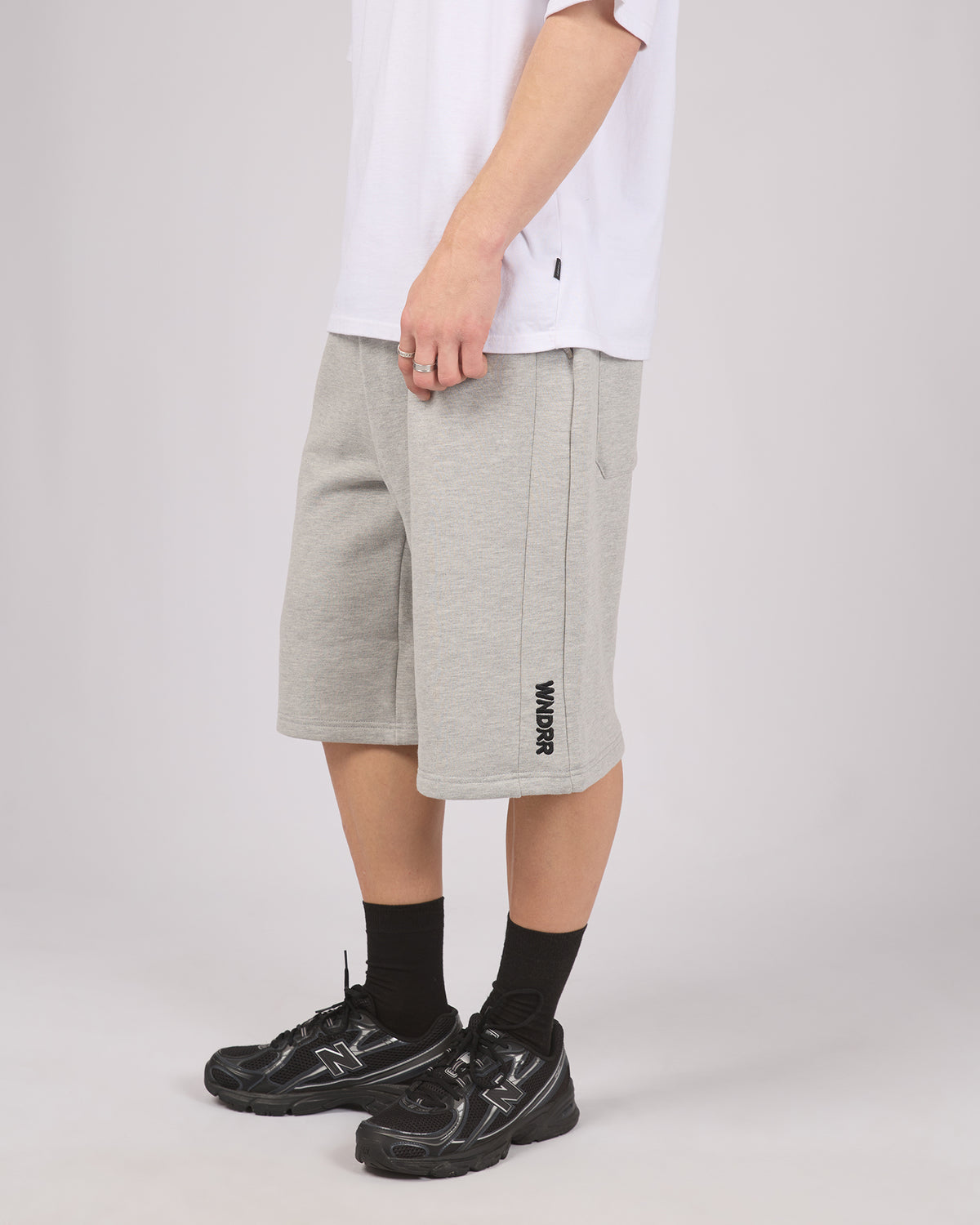 Halo Trackshort Grey Marle