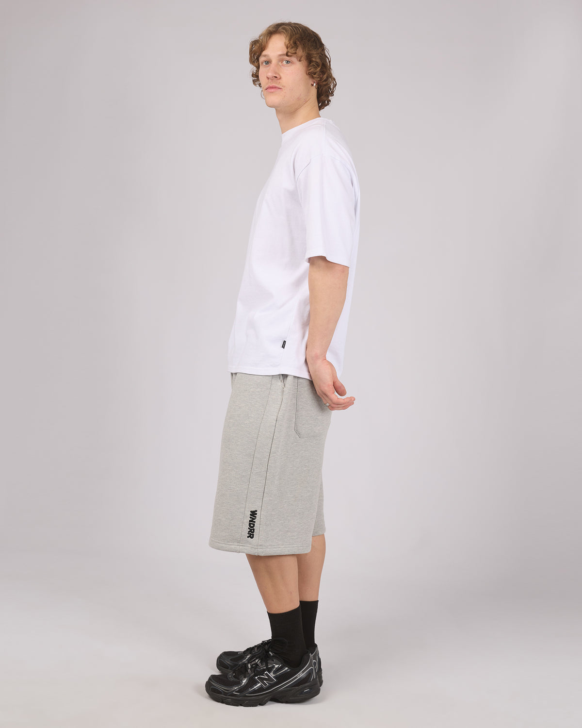 Halo Trackshort Grey Marle