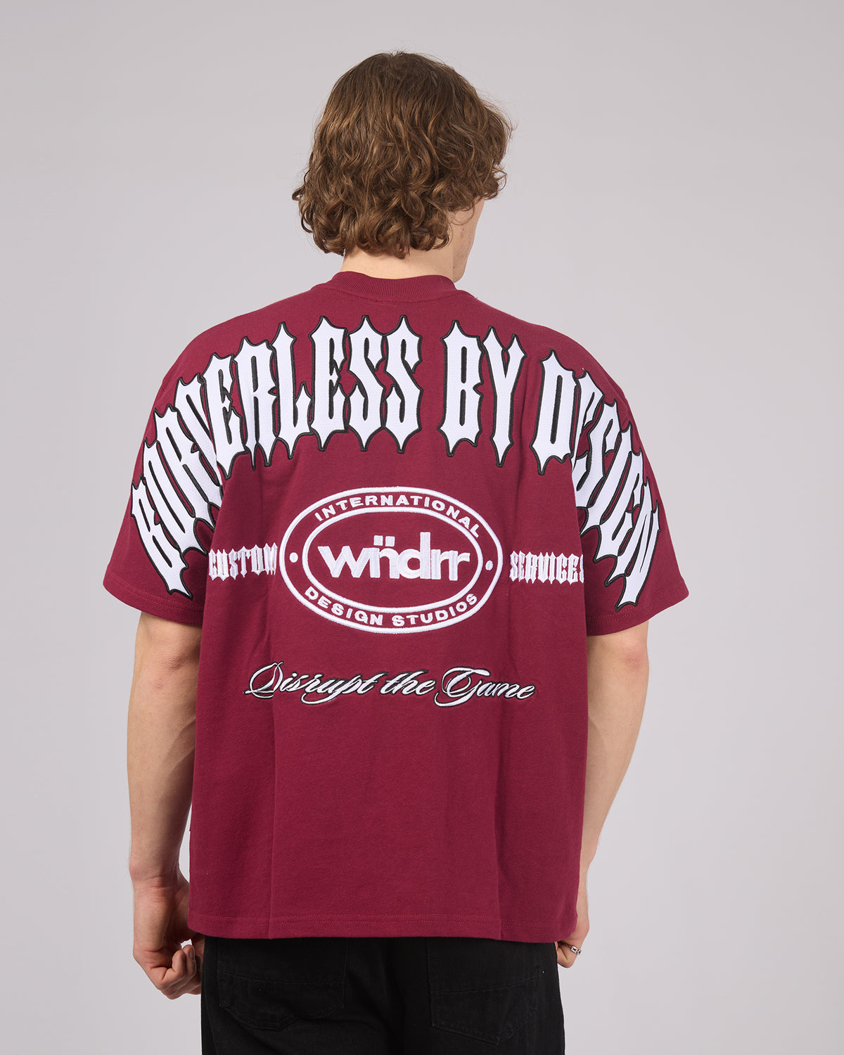 Rzn Heavy Weight Tee Blood Red