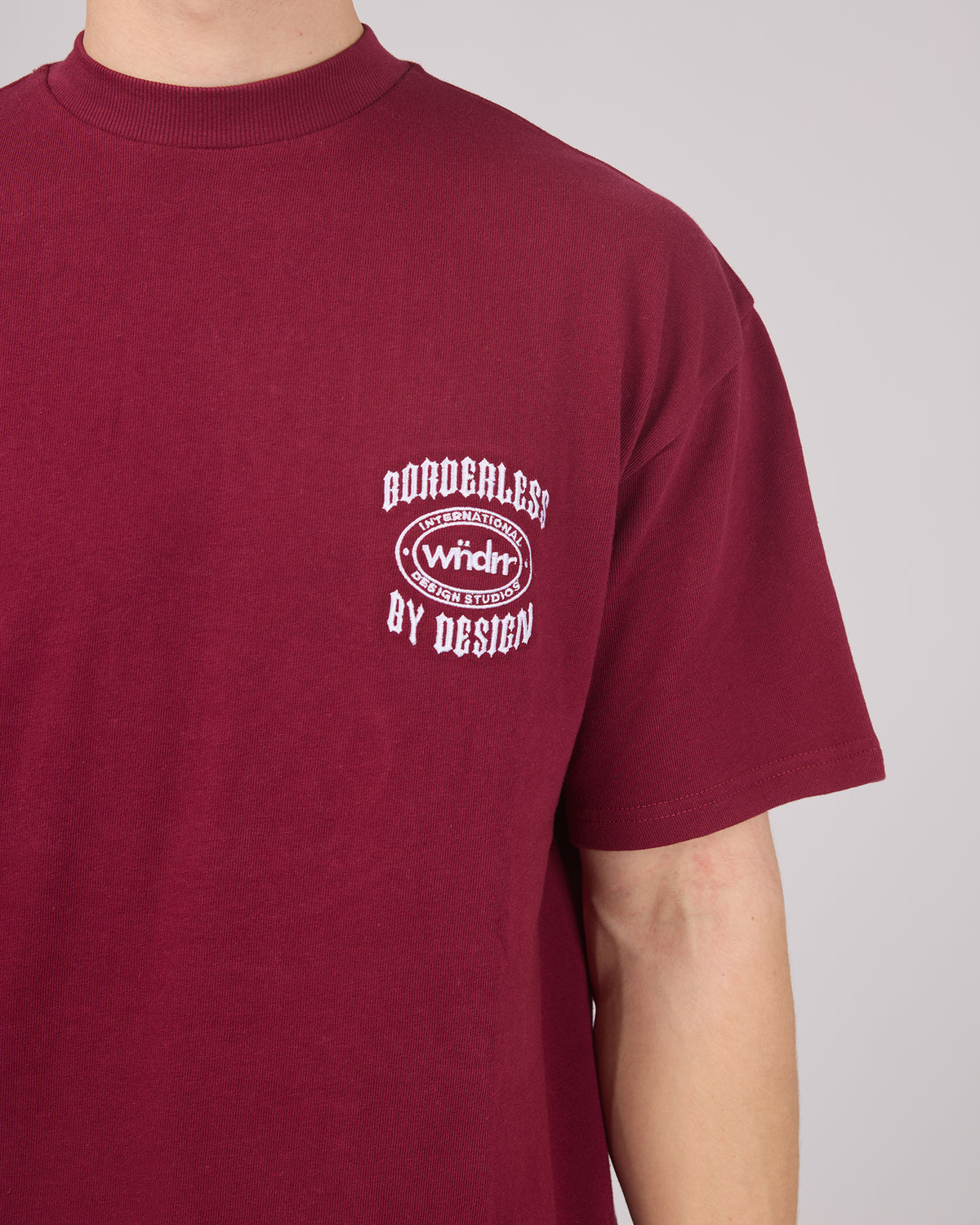 Rzn Heavy Weight Tee Blood Red