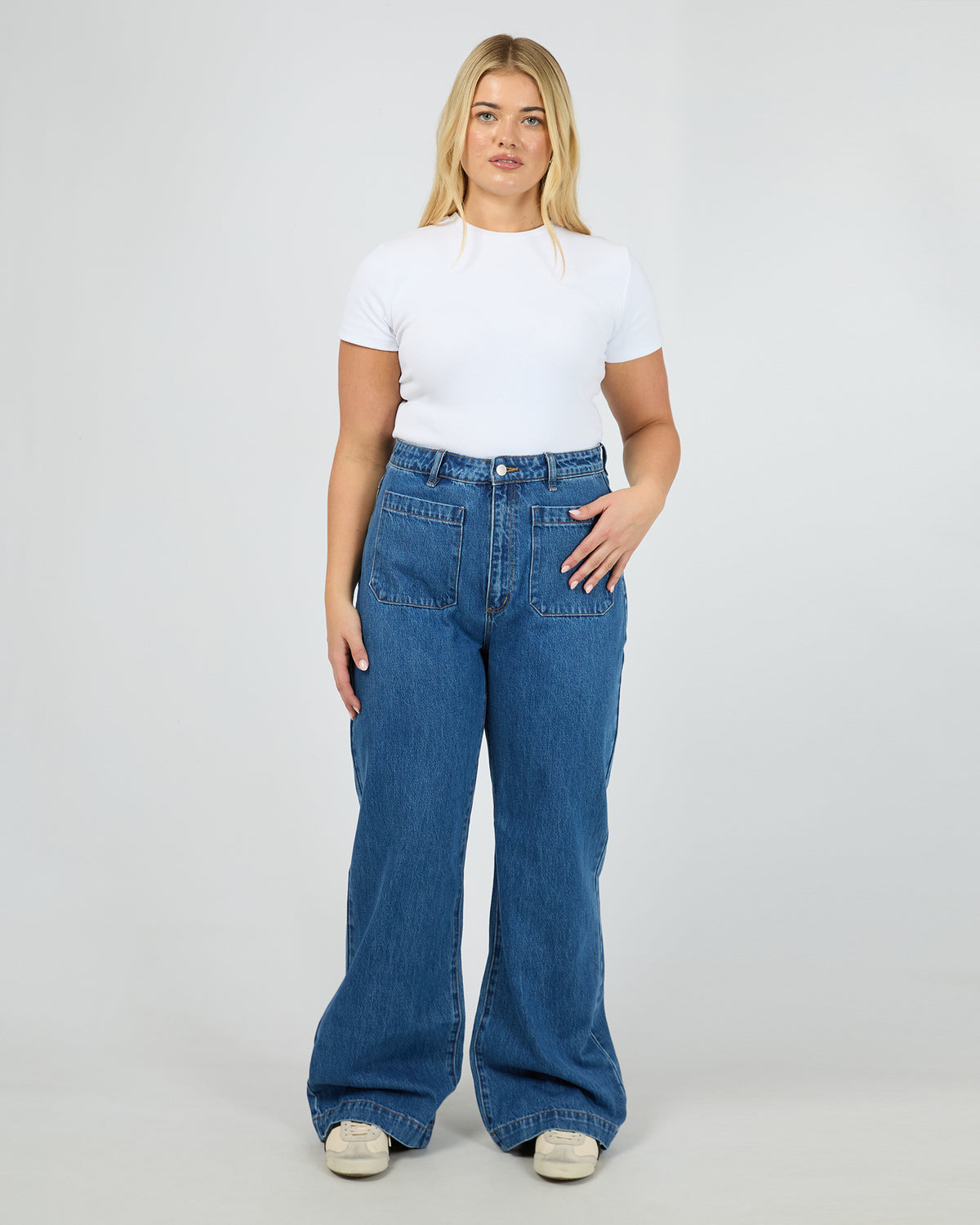 Sailor Jean Long Ashley Blue