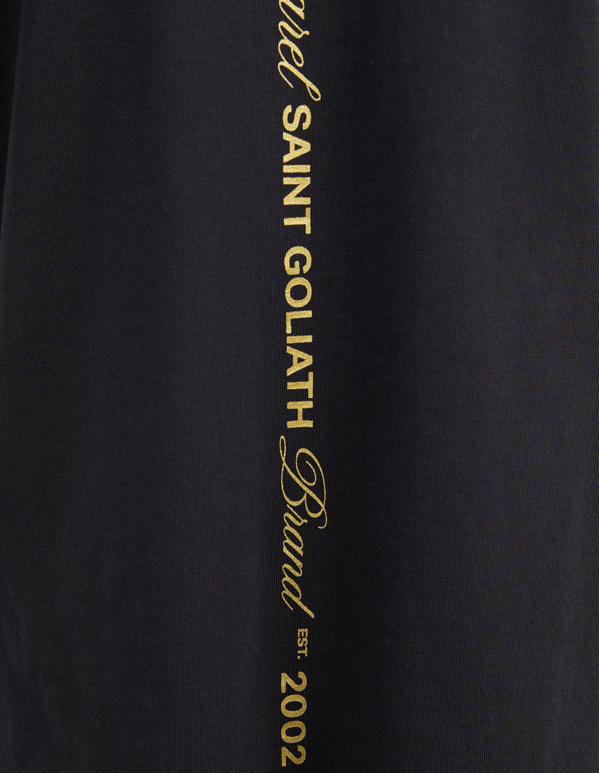 Kids Foil Tee Black