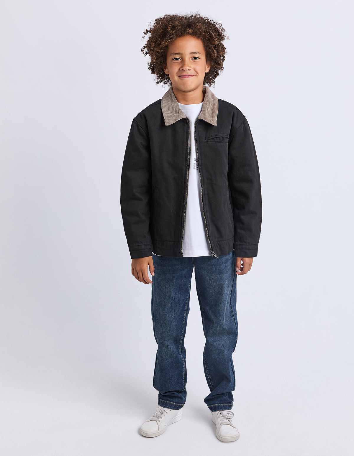 Teen Barn Jacket Black