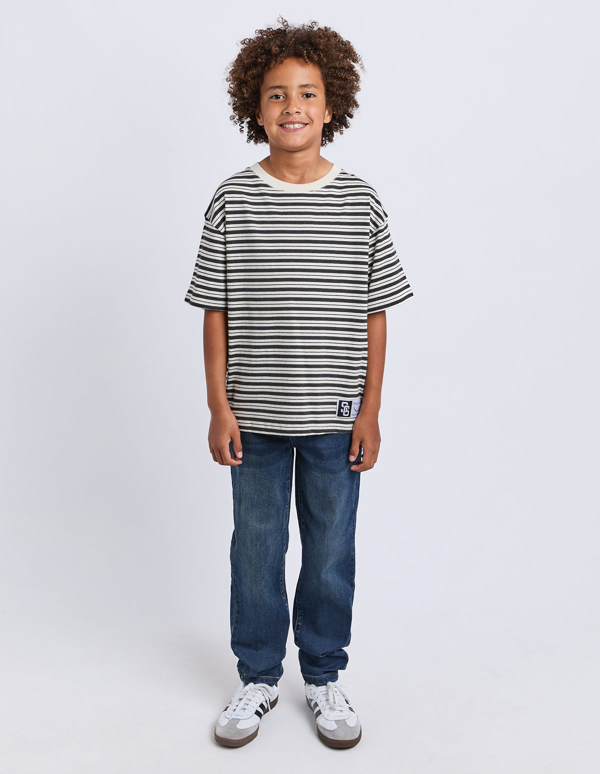 Teen Half Pipe Tee White